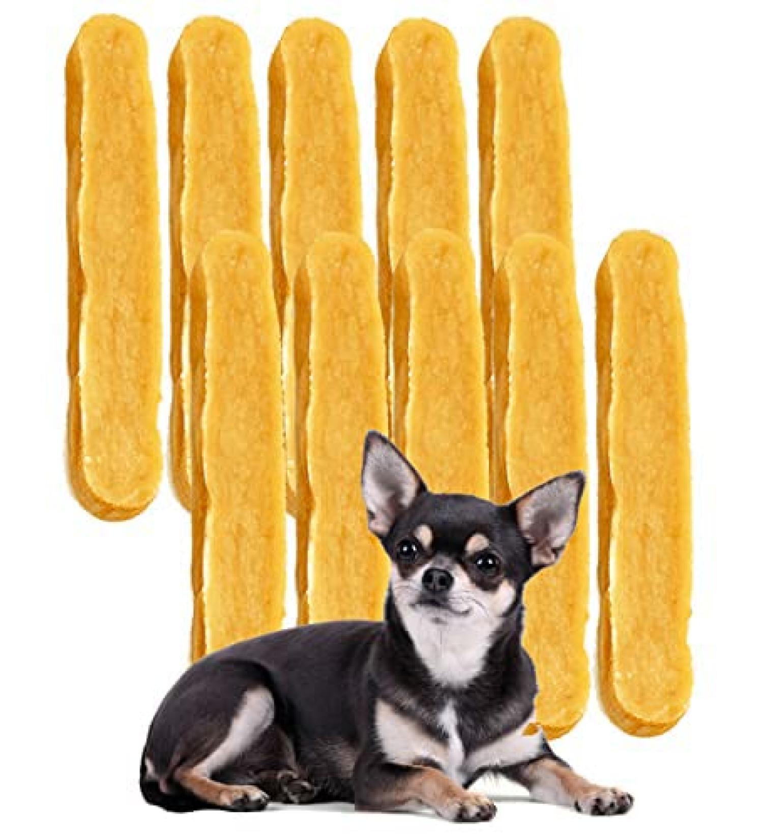 Only One Treats Yak Cheese Dog Chew for Pet s Dental Health Natural and Long-Lasting Himalayan Yak Snak for Dogs of All Ages and Sizes Small Himalayan Dog Chew and Puppy Teething Treats (10x50g) 10 Small - Buy Online on GoSupps.com