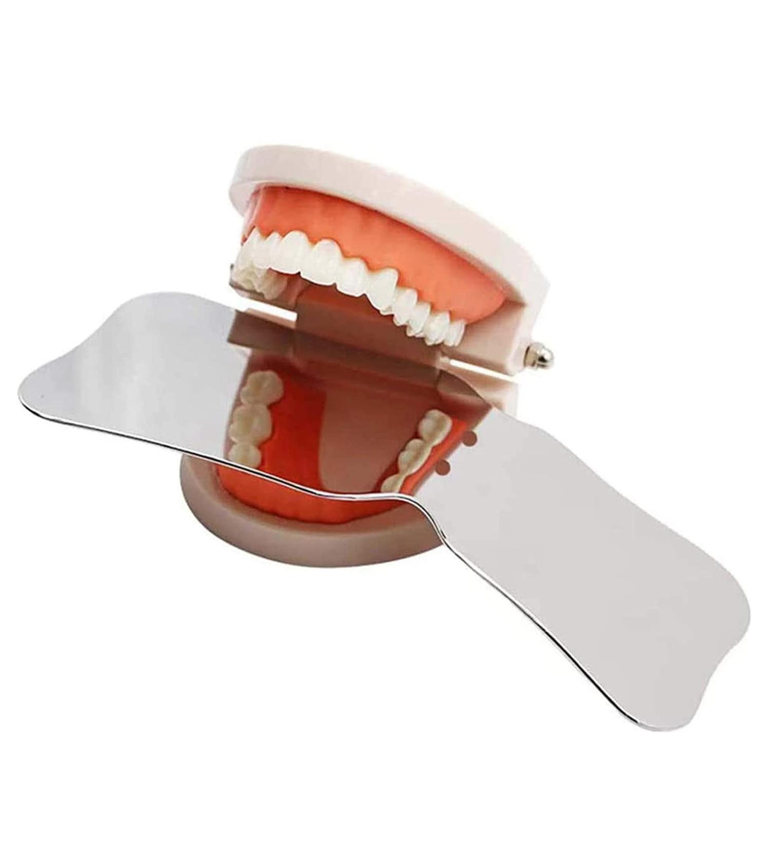 UZIAH Stainless Steel Double-Sided Intraoral Orthodontic Implant Reflector | Premium Photo Mirror for Dental Professionals - Buy Online on GoSupps.com