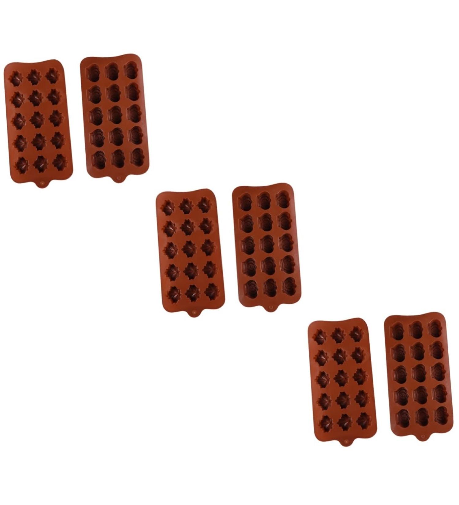 Zerodeko 6 Pcs Chocolate Mold Easter Cookie Mold Pudding Mold Circle Stencil Candy Making Molds Cookie Baking Mold Silicone Baking Ice Cube Trays Easter Egg Cake Mold Fondant Mold Autumn - Buy Online on GoSupps.com