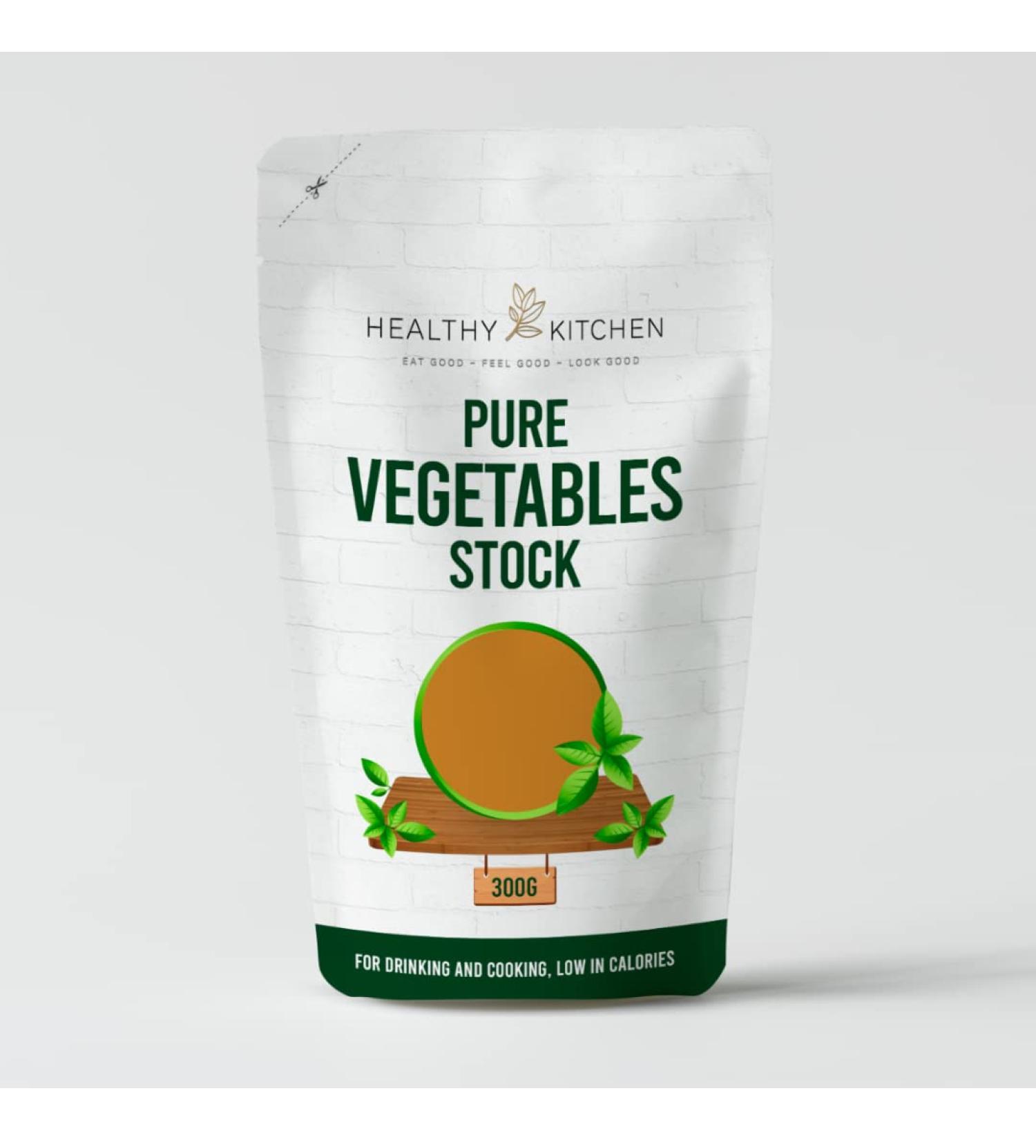 Healthy Kitchen Organic Vegetable Stock 300gr x 2 pack