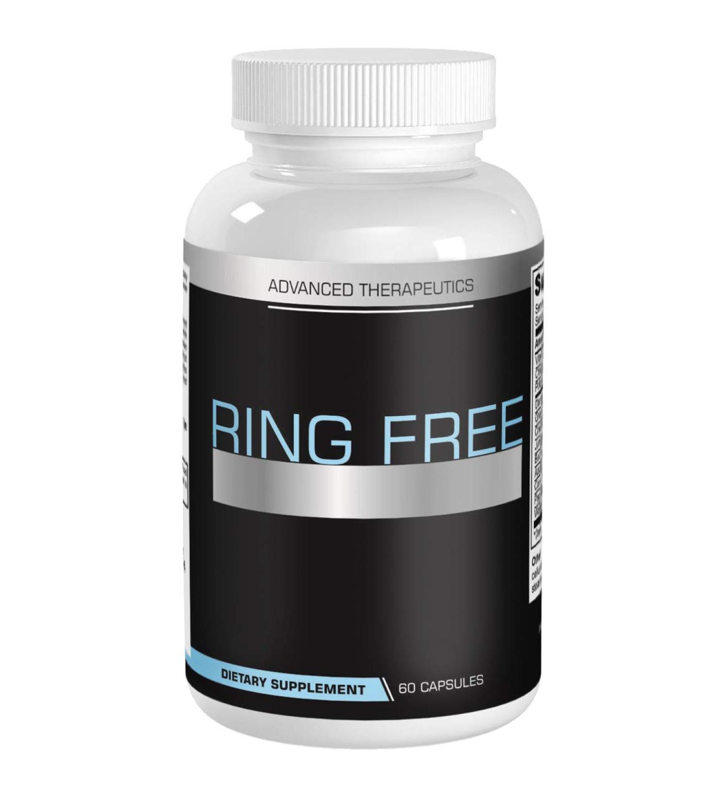 Ring Free Tinnitus Relief Supplement. End Tinnitus Naturally and Ear Ringing. 60 Capsules of The Most Powerful Tinnitus Supplements on The Market. 60 Capsules per Anti Tinnitus Bottle. Stop Tinnitus - Buy Online on GoSupps.com