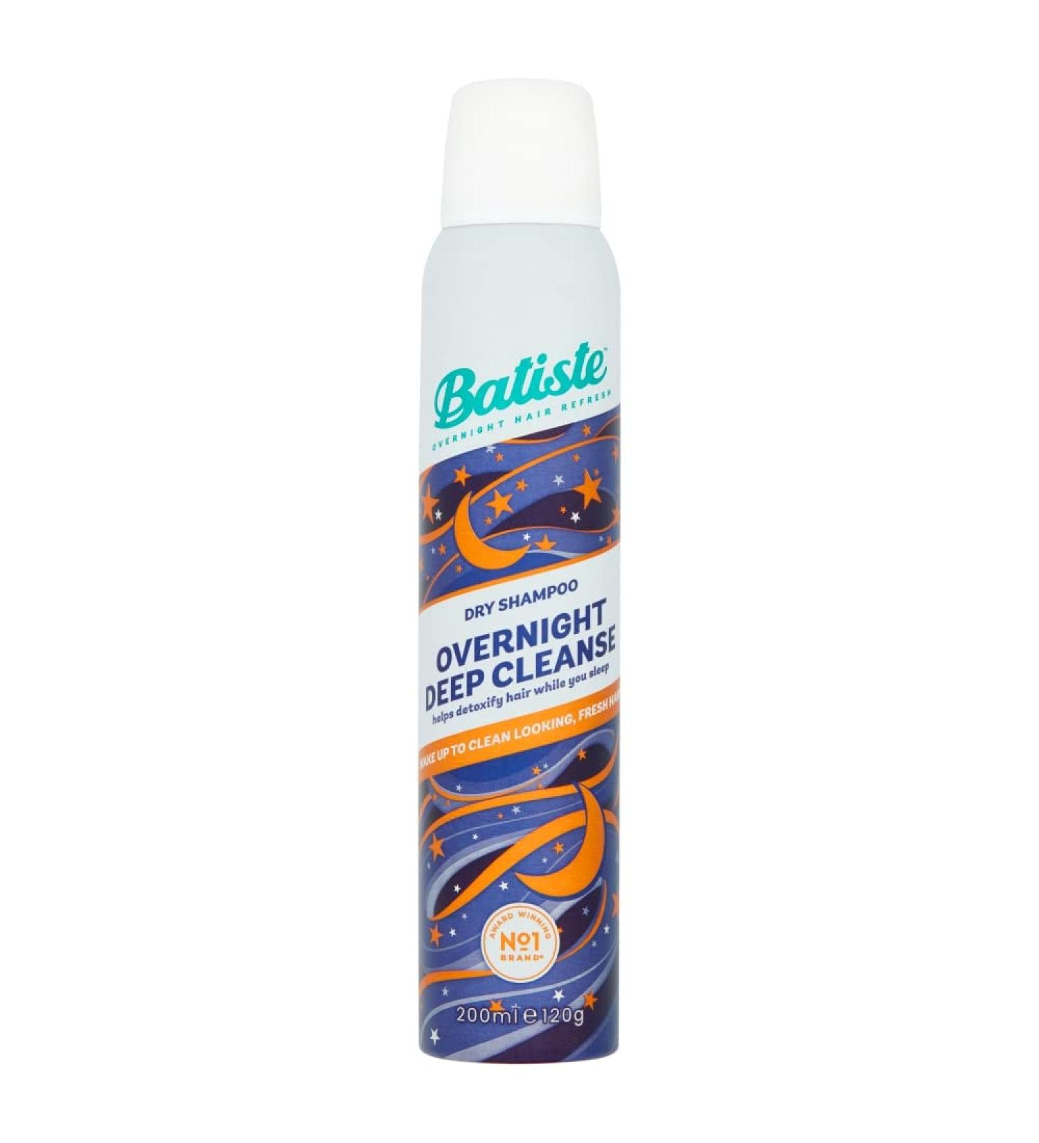 Batiste Overnight Deep Cleanse 200ml - Leave-In Dry Shampoo for Fresh & Clean Hair Overnight - Buy Online on GoSupps.com