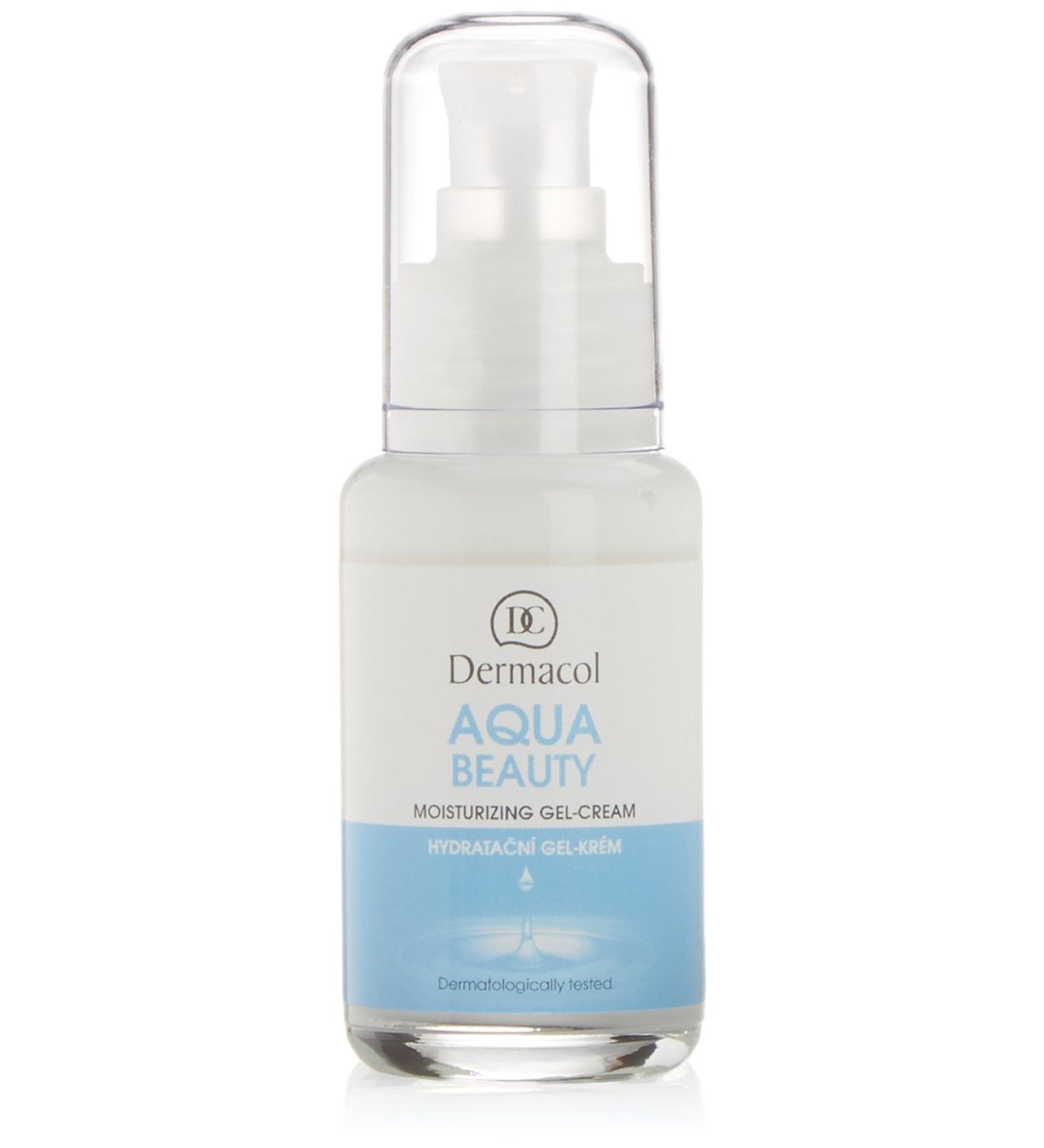 Dermacol Aqua Beauty Moisturizing Gel Cream 50ml - Hydrating Czech Formula for Glowing Skin - International Shipping Available - Buy Online on GoSupps.com