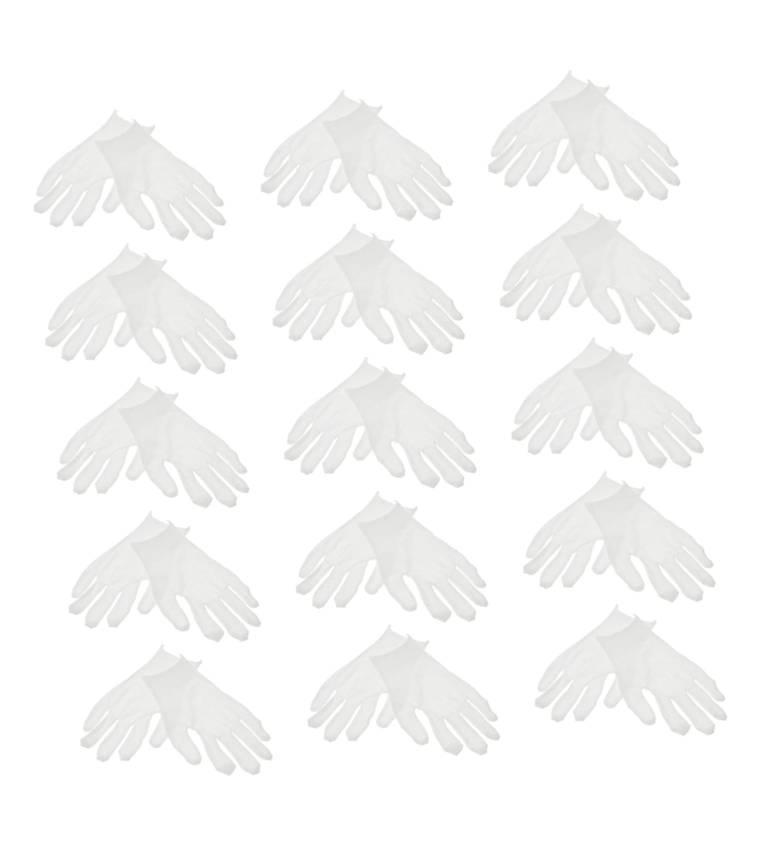 Ipetboom 15 Pairs Overnight Moisture Gloves Cotton Gloves Stretchable Cloth Gloves Hydrating Gloves Womens Gloves Winter Hand Spa Winter Gloves Cutting Miss Moisturizing Mask White - Buy Online on GoSupps.com
