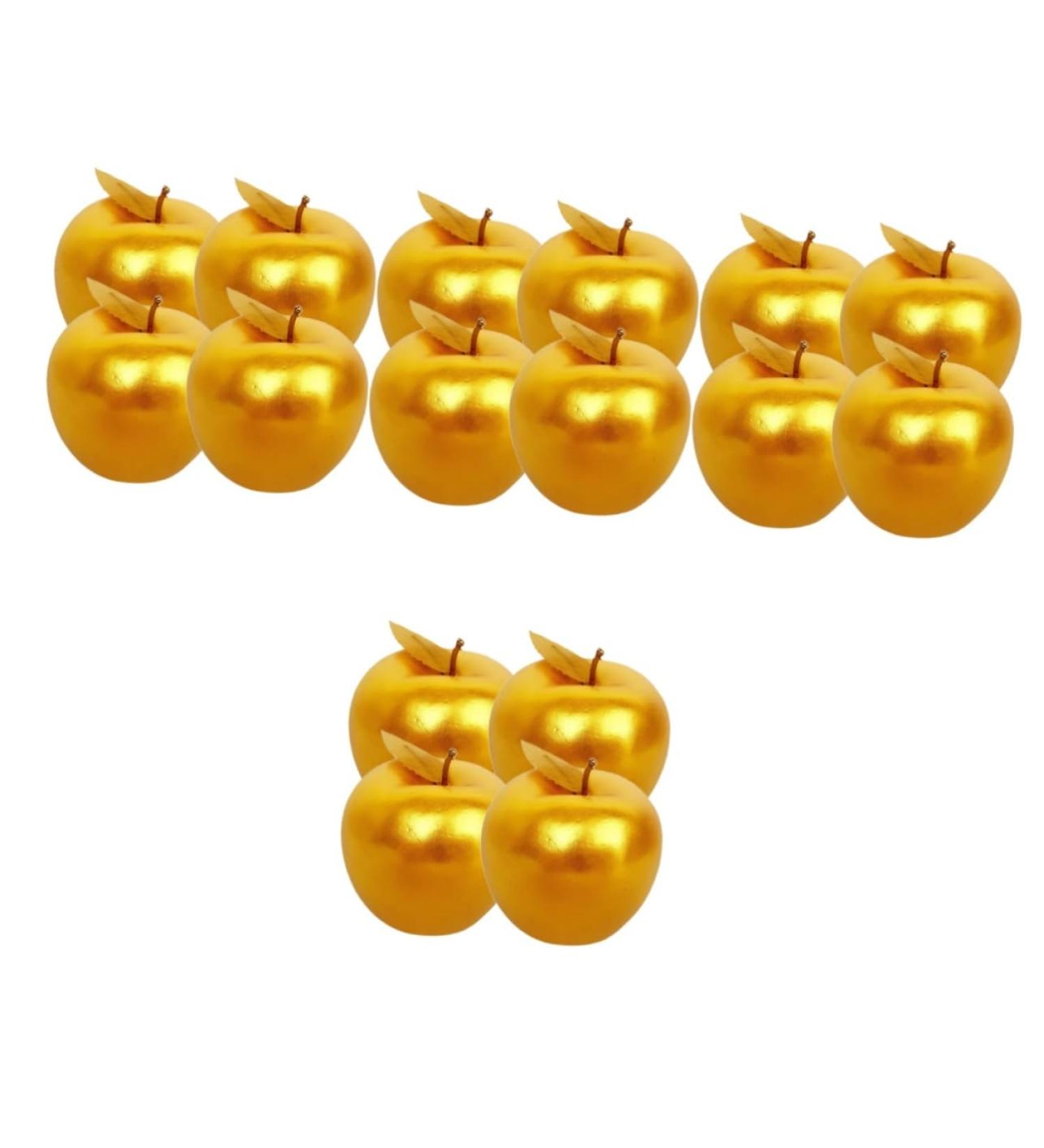 HOMSFOU 16 pcs window fake apple accessories modeling decorate Apples Models artificial wedding decor Decorative Model decorations fruit Model Christmas props - Buy Online on GoSupps.com