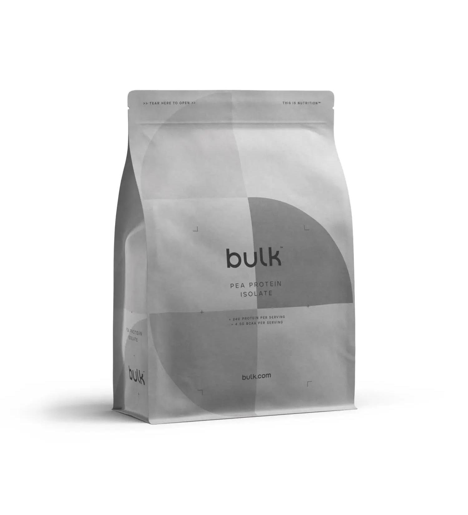 Bulk Pea Protein Isolate Powder Vegan Protein Shake 500 g Unflavoured 500g