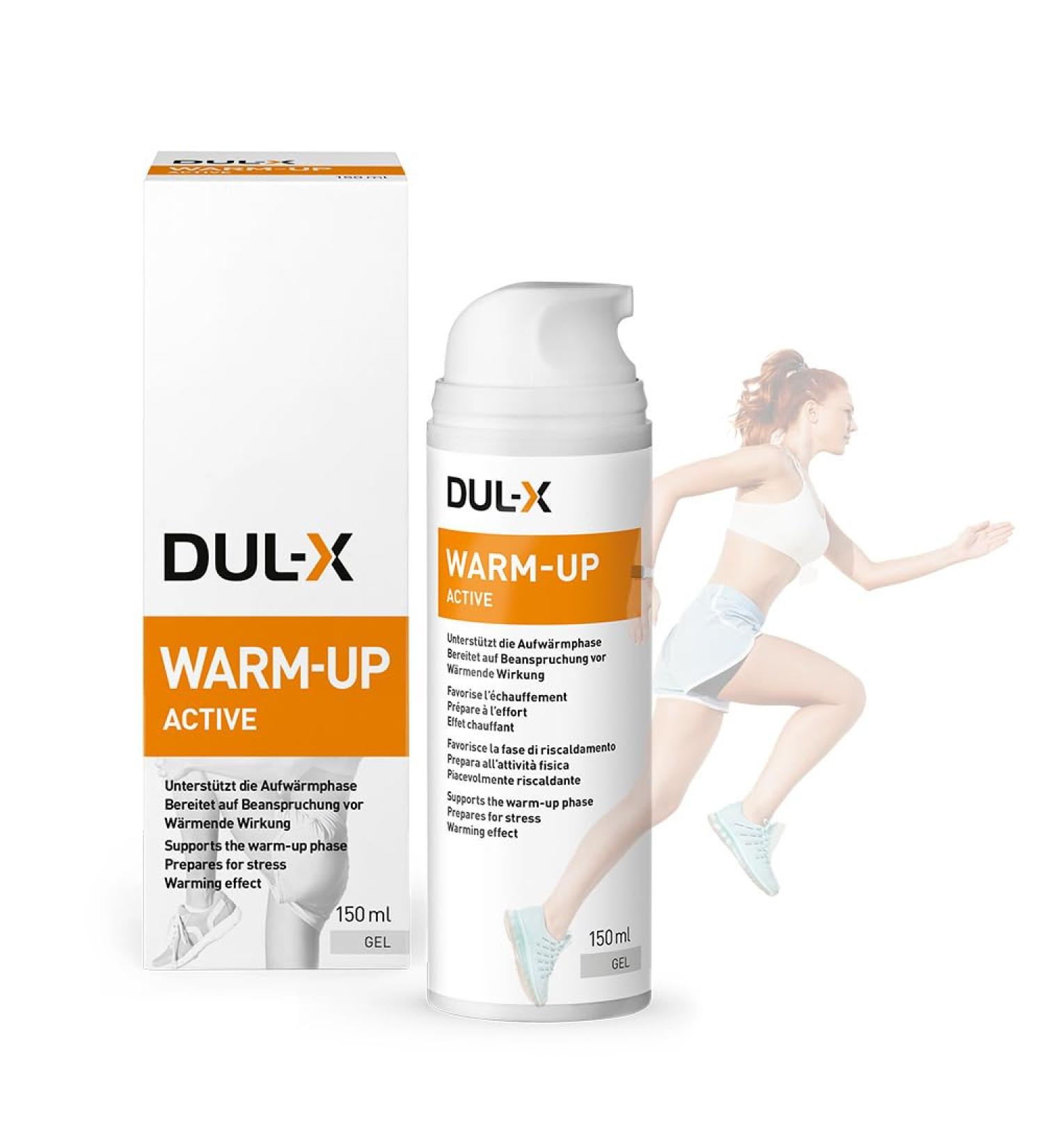  DUL-X Warm-Up Active Gel 150 ml. Your Specialist in Muscles and Joints! - Buy Online on GoSupps.com