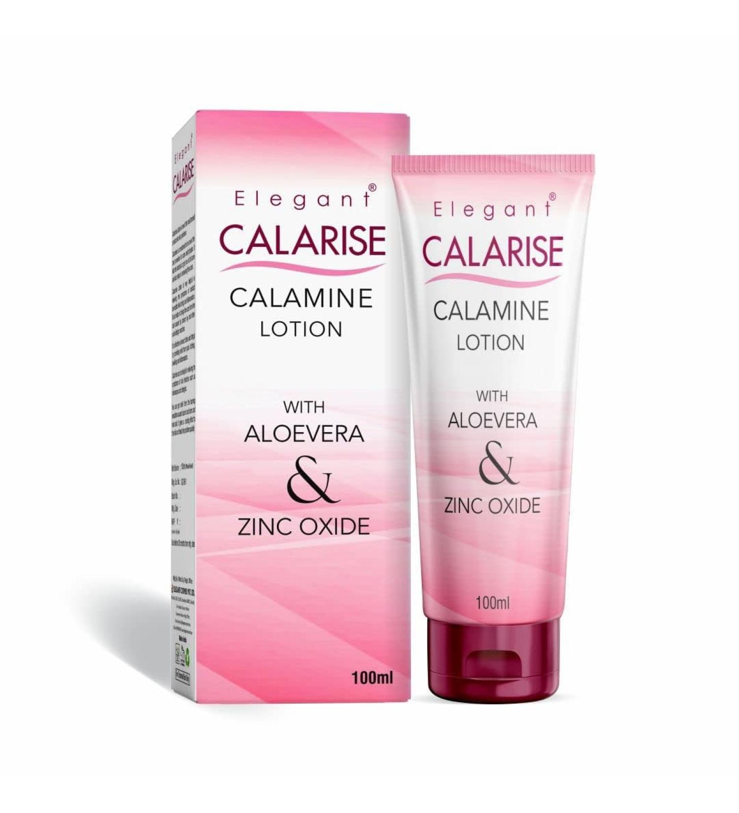 Buy CALARISE Calamine Lotion 100ml - Soothes Skin Itching with Aloe Vera & Zinc Oxide | Fast International Shipping - Buy Online on GoSupps.com