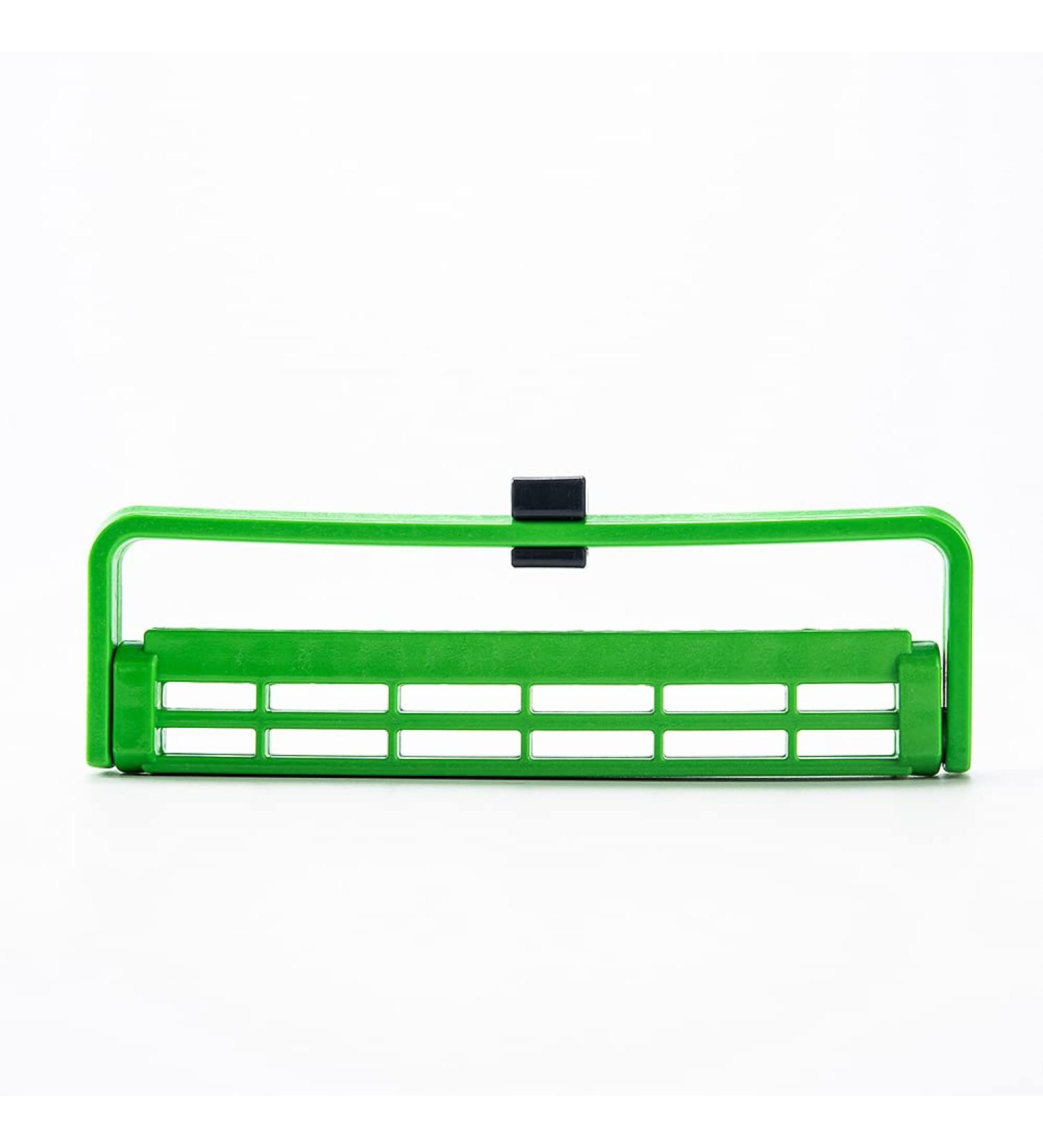 Easyinsmile Dental Bur Blocks Holder Autoclavable 22 Holes Disinfection Burs Clean and sterilizatio Organizer Stand Rack Dentist Tool (Green)