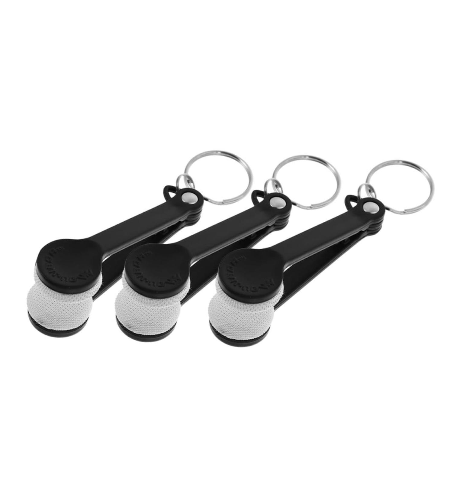 FOMIYES 3pcs Glasses Wipe Clips - Multi-Function Portable Eyeglasses Cleaner & Lens Wiping Tools for Effortless Eyewear Maintenance - Buy Online on GoSupps.com