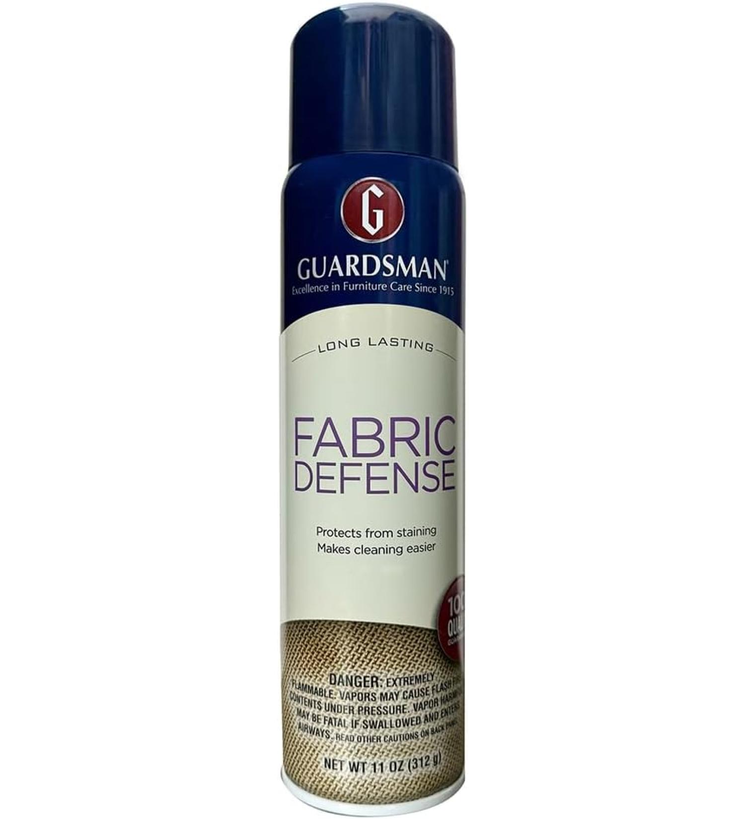 Guardsman Fabric Defense & Upholstery Protector 11 Oz - Stain Blocker for Microfiber, Rugs, Carpeting, Apparel - Repels Liquid, Odorless, Easy Clean - Buy Online on GoSupps.com