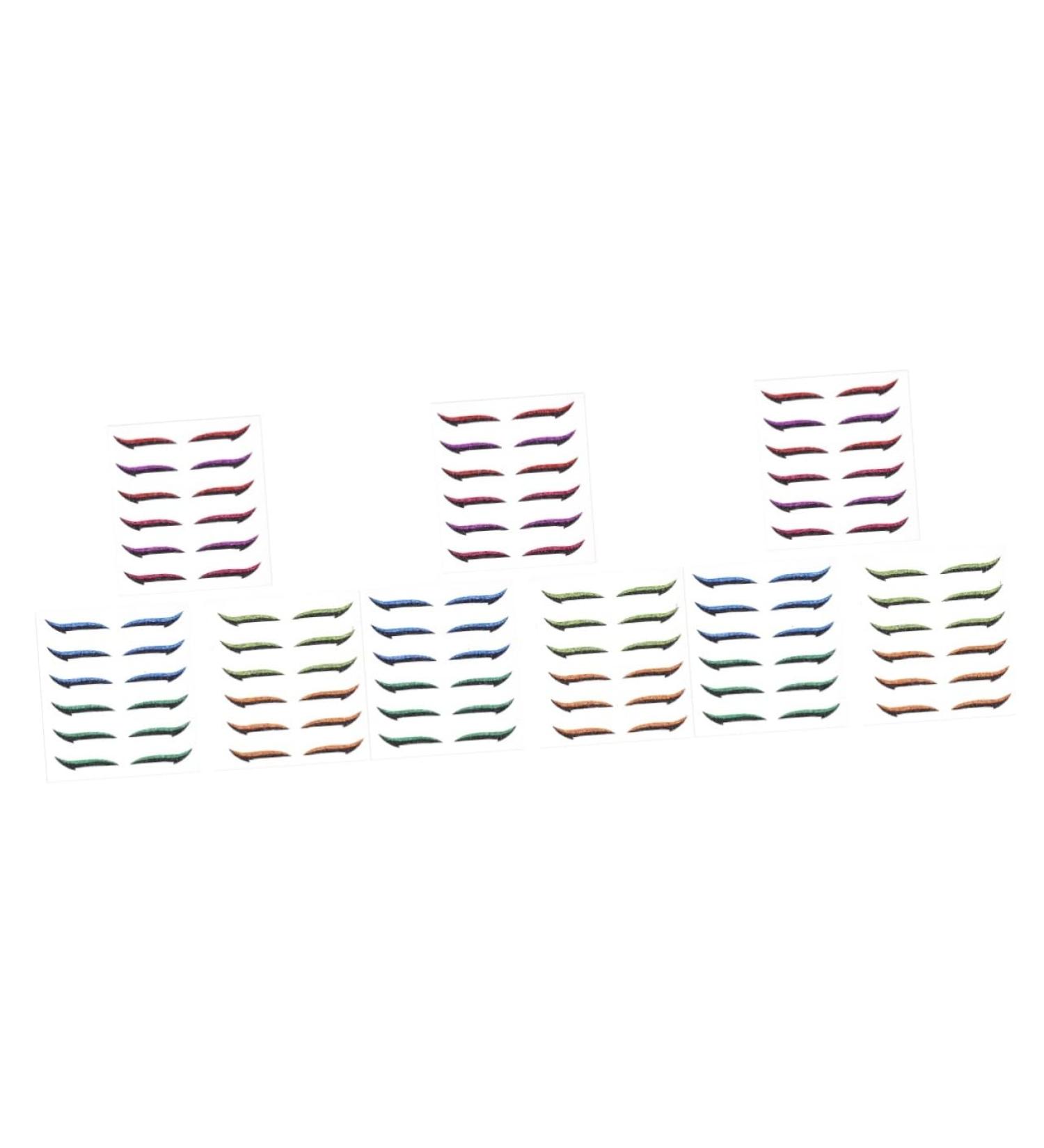 Beavorty 54 Pairs Anti Sweat Eyeliner Eyeshadow Adhesive Eye Line Sticker Adhesive Eyeliner Tape Prom Makeup 1 count (Pack of 1) As Shown 1x3pcs - Buy Online on GoSupps.com