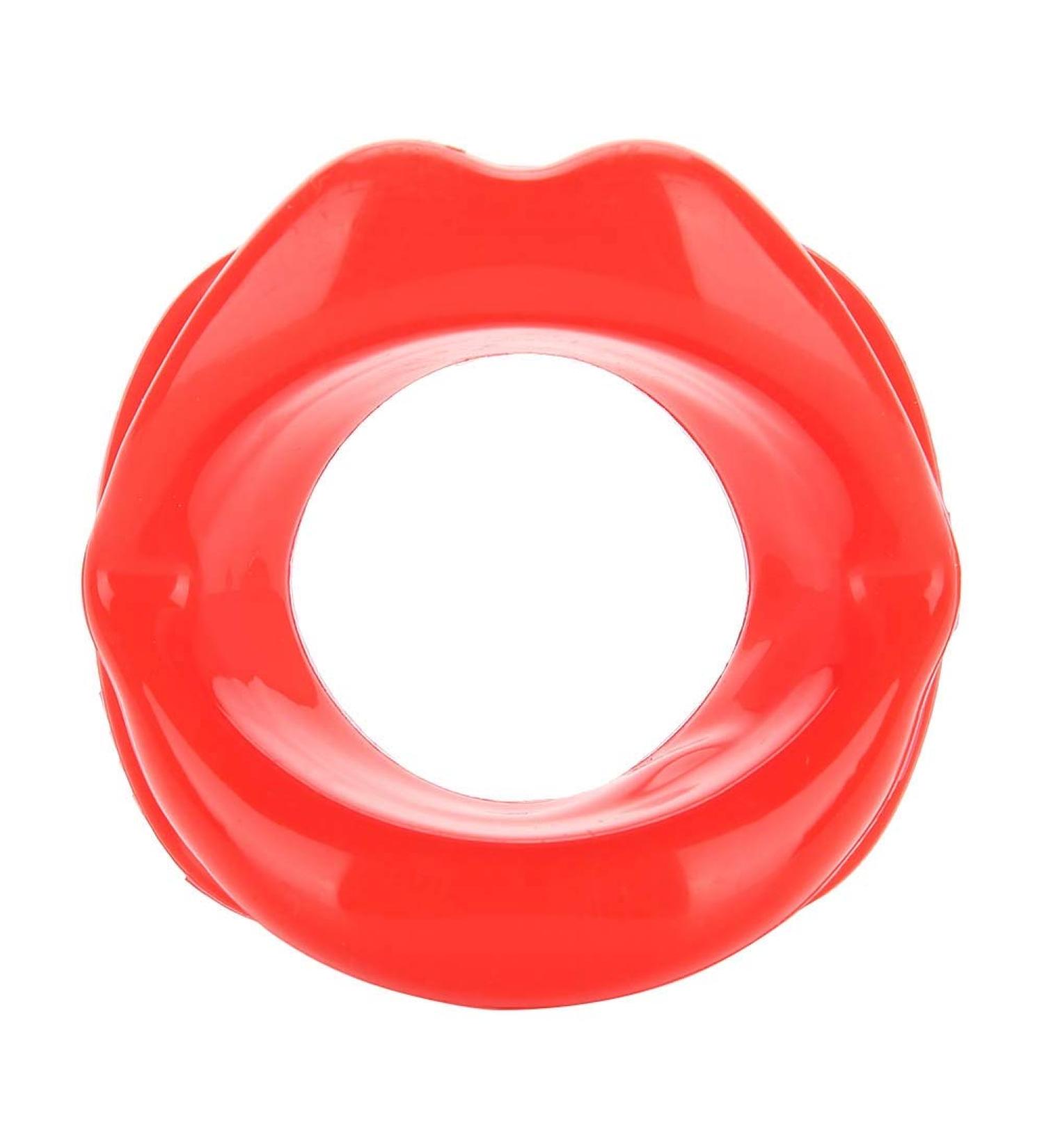GOTOTOP Silicone Face Lifting Lip Exerciser - Anti Wrinkle Mouth Muscle Tightener Tool (Red) for Youthful Skin - Buy Online on GoSupps.com