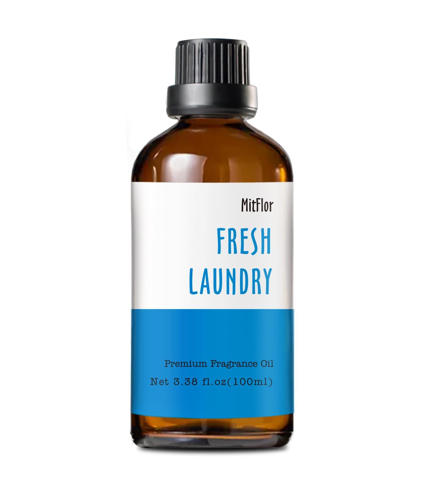 Fresh Laundry Fragrance Oil 3.38 OZ/100ML MitFlor Single Scented Oil Fragrance Oil for Soap & Candle Making Aromatherapy Diffuser Oil Fresh Laundry 3.38 Fl Oz (Pack of 1) - Buy Online on GoSupps.com