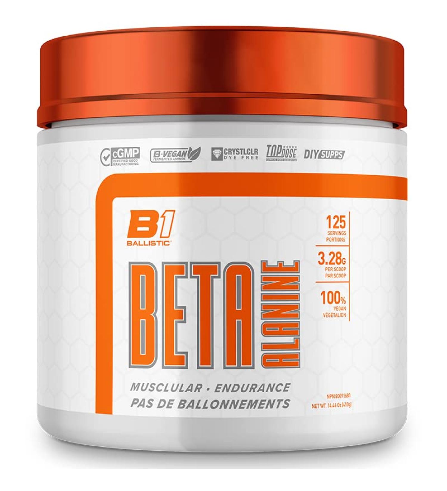 Ballistic Supps - Beta Alanine - 400 Grams - Buy Online on GoSupps.com