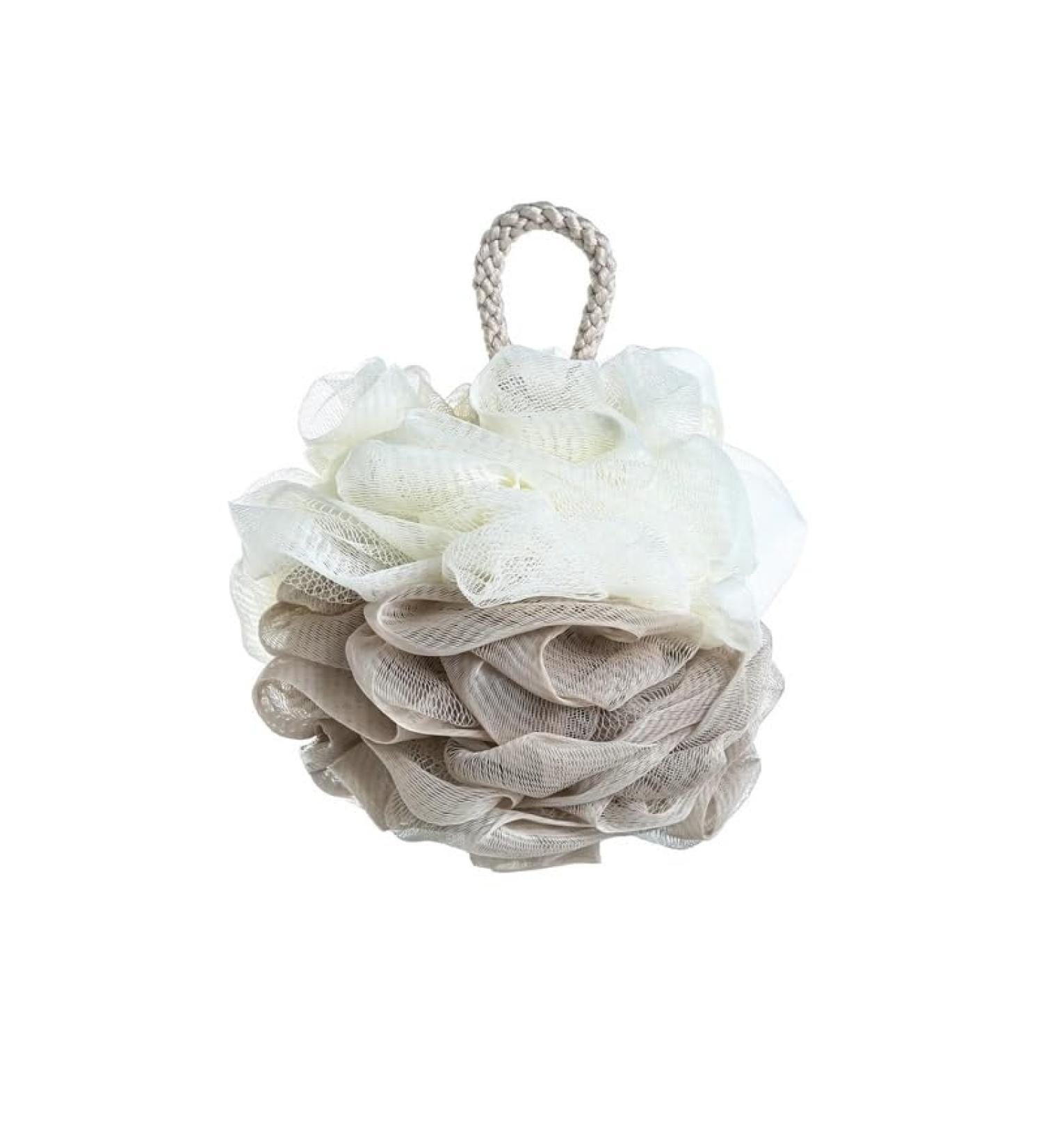 Bath Sponges for Adults Bath Sponge Mesh Pouf Bath Sponge Foam Loofah Sponge (Size : Apricot Beige) - Buy Online on GoSupps.com