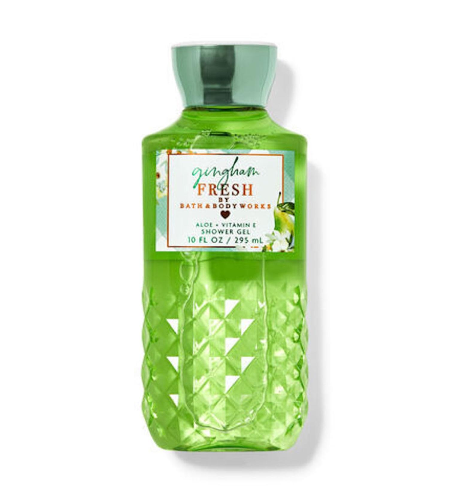 Bath & Body Works Gingham Fresh Signature Collection Shower Gel For Women 10 Fl Oz (Gingham Fresh)