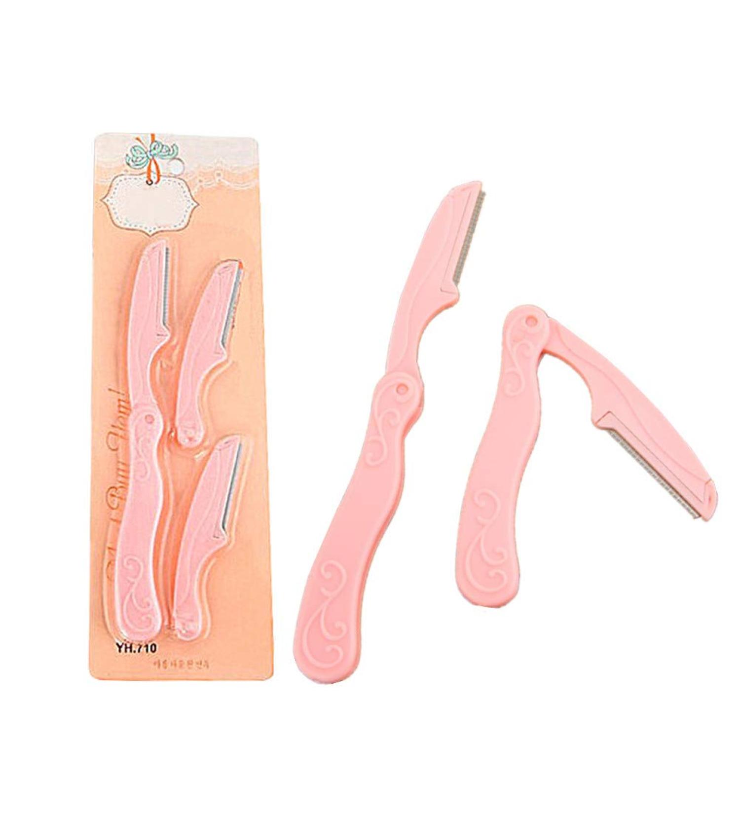 Huihuijia Eyebrow & Facial Razor for Women | Dermaplaning Tool & Blades for Smooth Skin - Buy Online on GoSupps.com