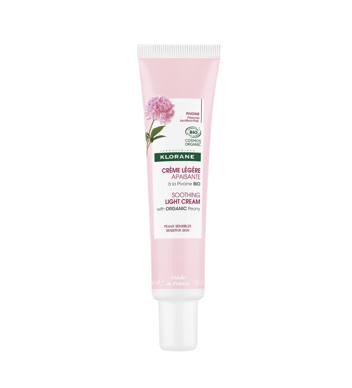 Klorane - Light Soothing Cream with Organic Peony - Sensitive skin - 40ml - Buy Online on GoSupps.com
