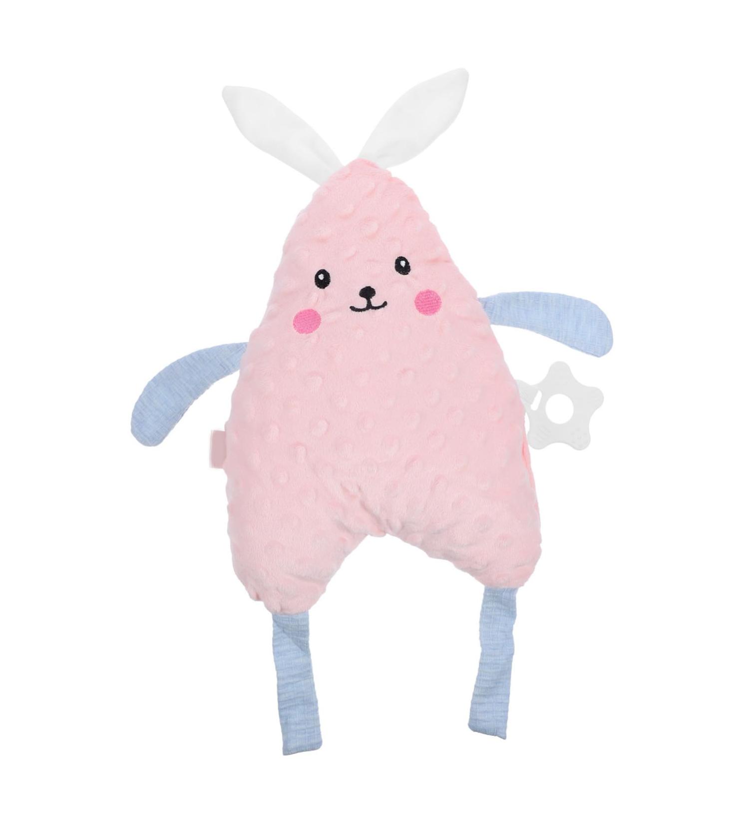 Kichouse Comfort Towel & Seautier Toy Safety Cover for Babies - Cute Animal Design - Perfect Baby Gift - 30x15cm - Buy Online on GoSupps.com