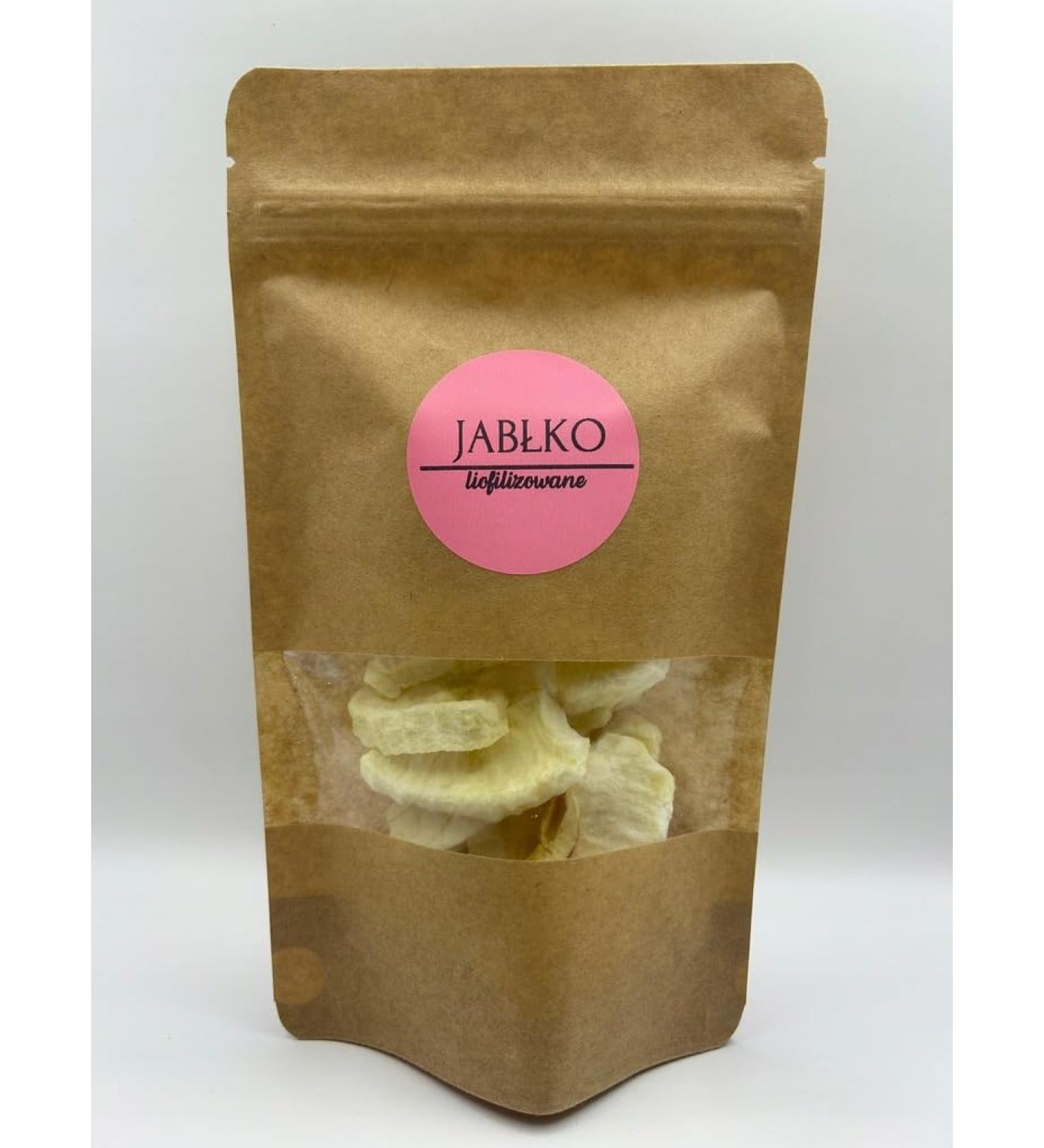 DELIFRUITS.PL 500g Freeze-Dried Apple Segment Healthy Freeze-Dried Fruit Delifruits Freeze-Dried and Dried Fruit No Preservatives and No Sugar