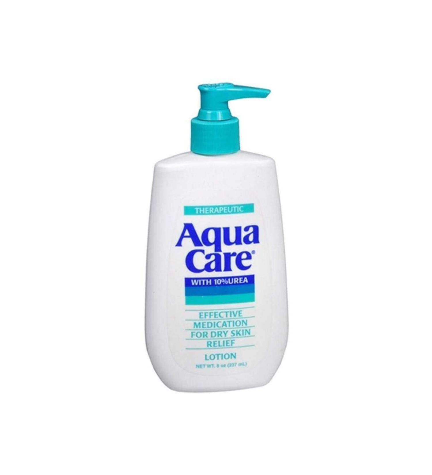 Aqua Care Lotion for Dry Skin with 10 Percent Urea - 8 fl oz