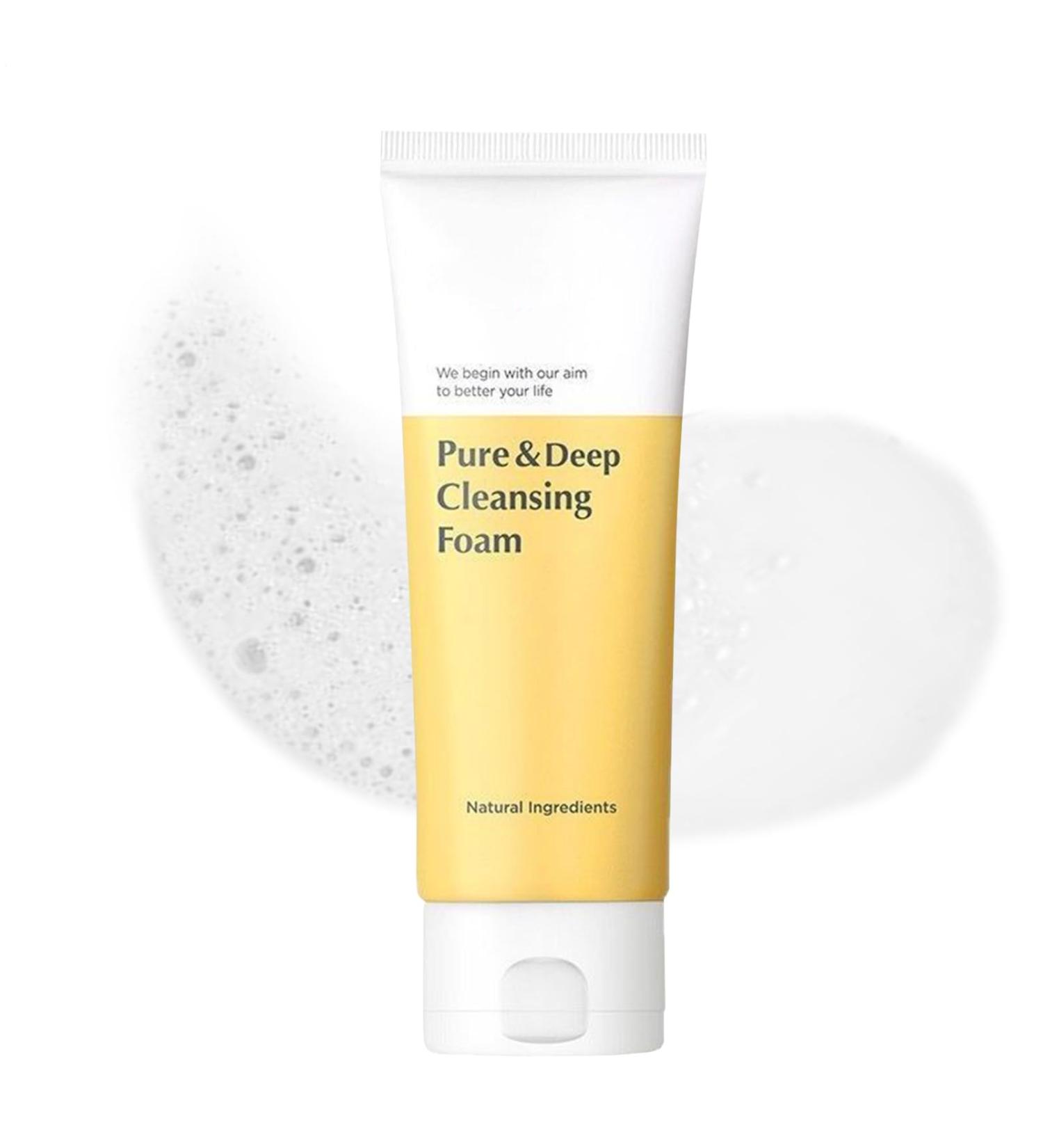Mousse nettoyante pour peaux grasses 200 ml nettoyage doux gel nettoyant hydratant baume pour rougeurs nettoyage quotidien pores maquillage pr paration voyage maison - Buy Online on GoSupps.com