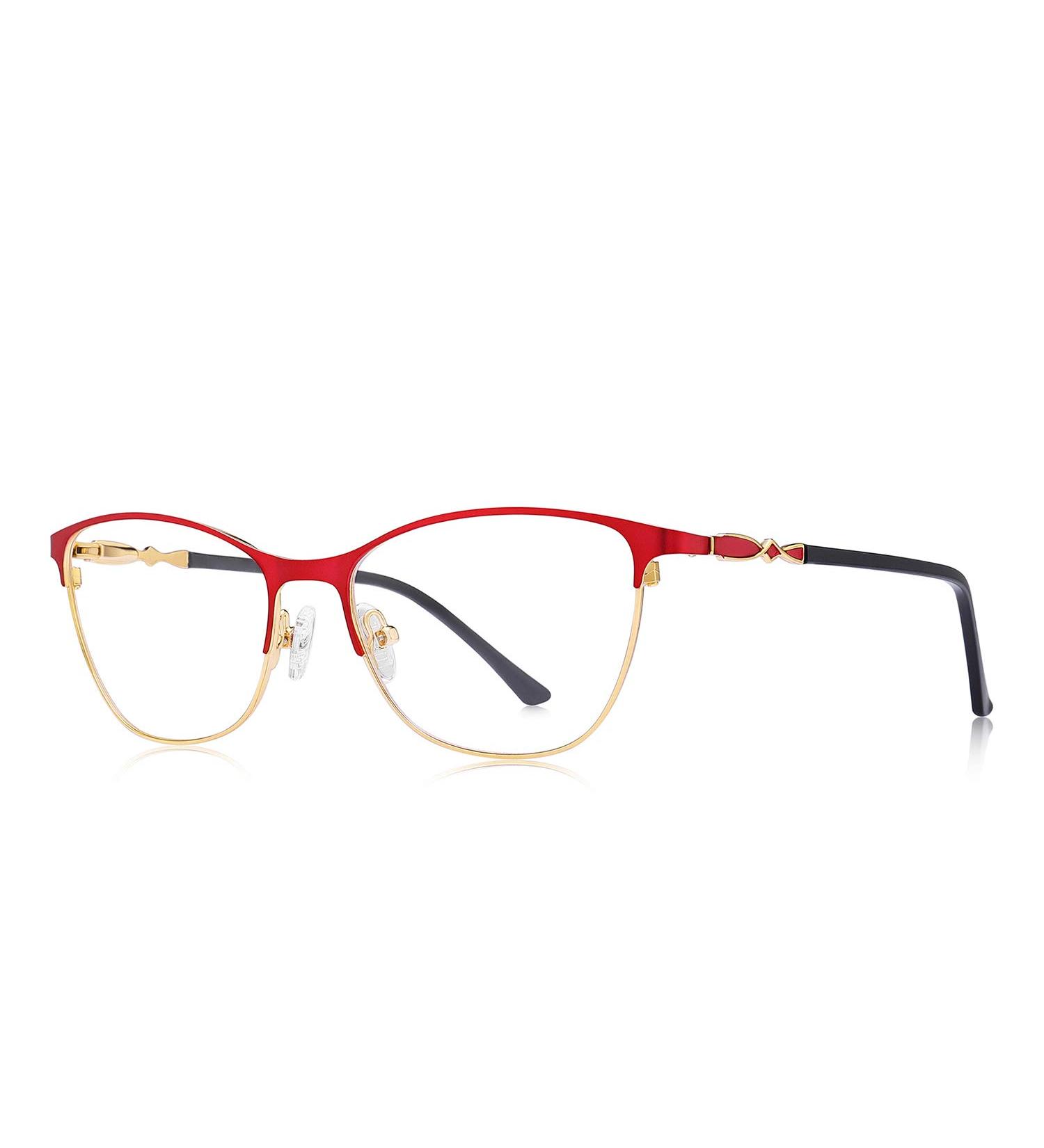 OLIEYE Cat Eye Reading Glasses for Women Retro Design - Red-53 2.0x - Buy Online on GoSupps.com