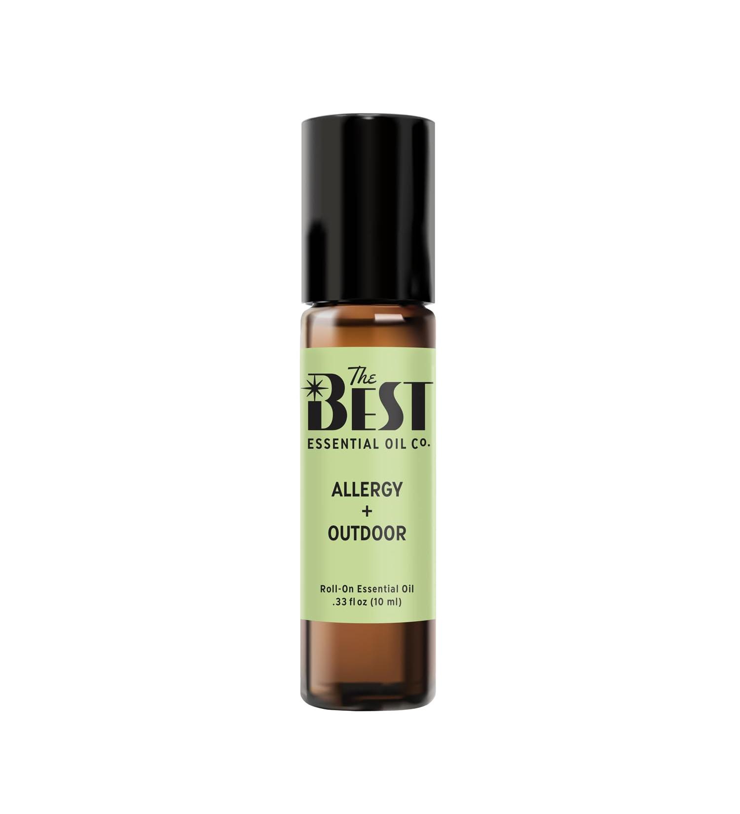Premium Allergy + Outdoor Essential Oil Roll-On 10ml - Pre-Diluted Coconut Oil Blend for Instant Relief - Travel-Friendly - Buy Online on GoSupps.com