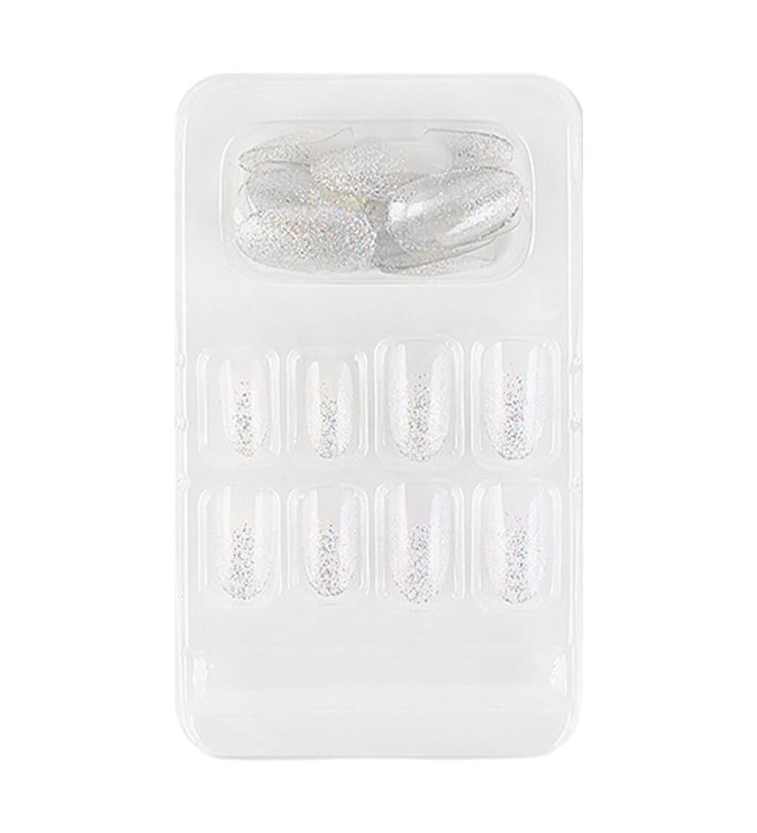 dijiusidy False Nail Fashionable Various Shapes Fingernail Full Coverage Strong Viscosity Adjustable Paster for Manicure Art 28 F741 28 1 count (Pack of 1) - Buy Online on GoSupps.com