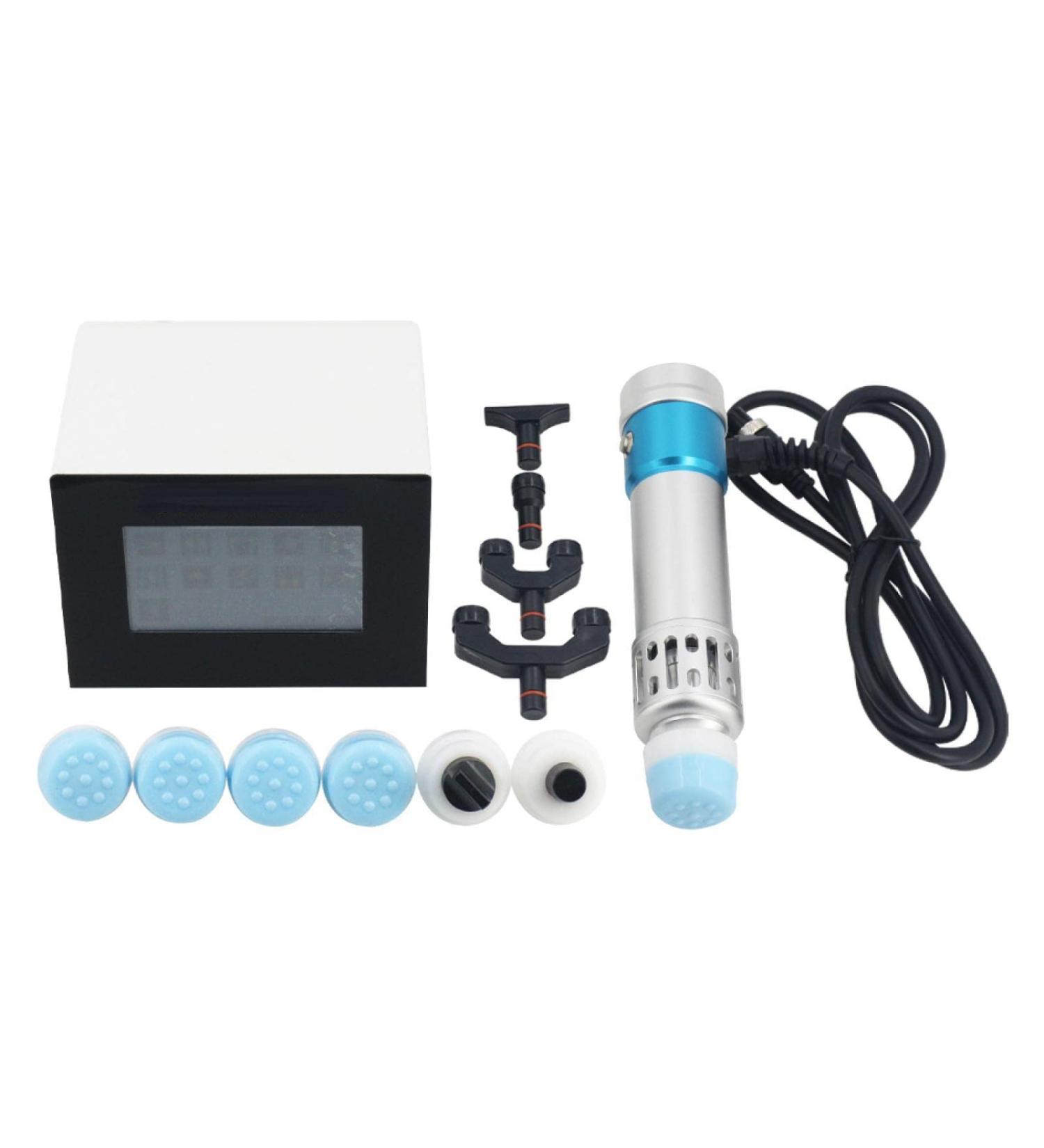 Portable Shock Wave Device for ED Pain Relief | Physiotherapy Massager & Chiropractic Device | Healthcare Silver - Buy Online on GoSupps.com
