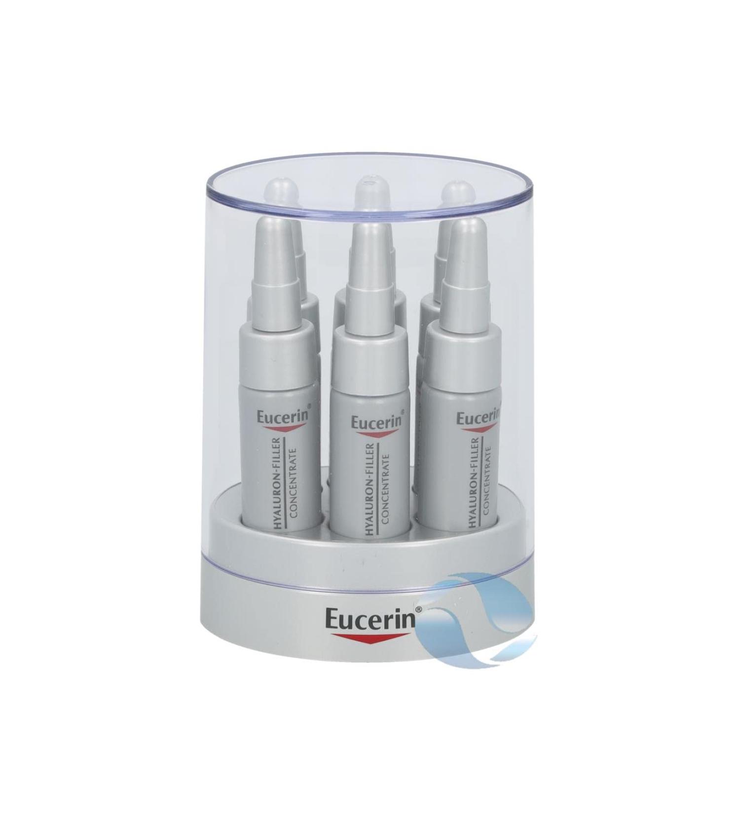 Eucerin Hyaluron-Filler Concentrate Anti-Aging Cream with Enhanced Hyaluron-Filling Effect for Wrinkles Removal 6x5ml