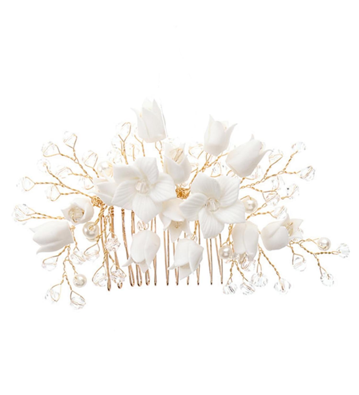 Beatifufu Bridal Hair Comb Bridal Hair Accessories Bridal Headpieces Comb Headpiece Hair Side Combs Wedding Headpiece Wedding Hair Accessories Headpiece for Women Hair Accessories for Women - Buy Online on GoSupps.com