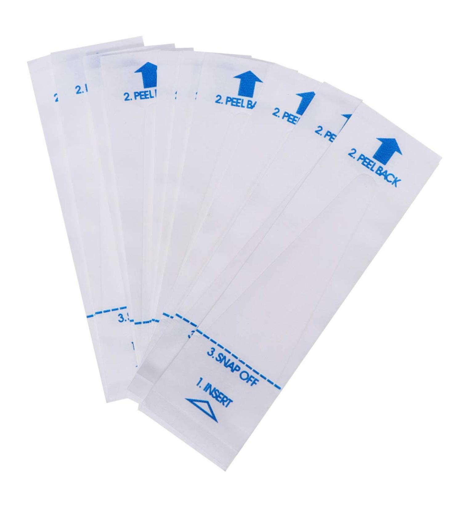 HEALLILY Digital Thermometer Covers - 200 Disposable Probe Sleeves for Oral, Ear, Rectal Thermometers - Buy Online on GoSupps.com