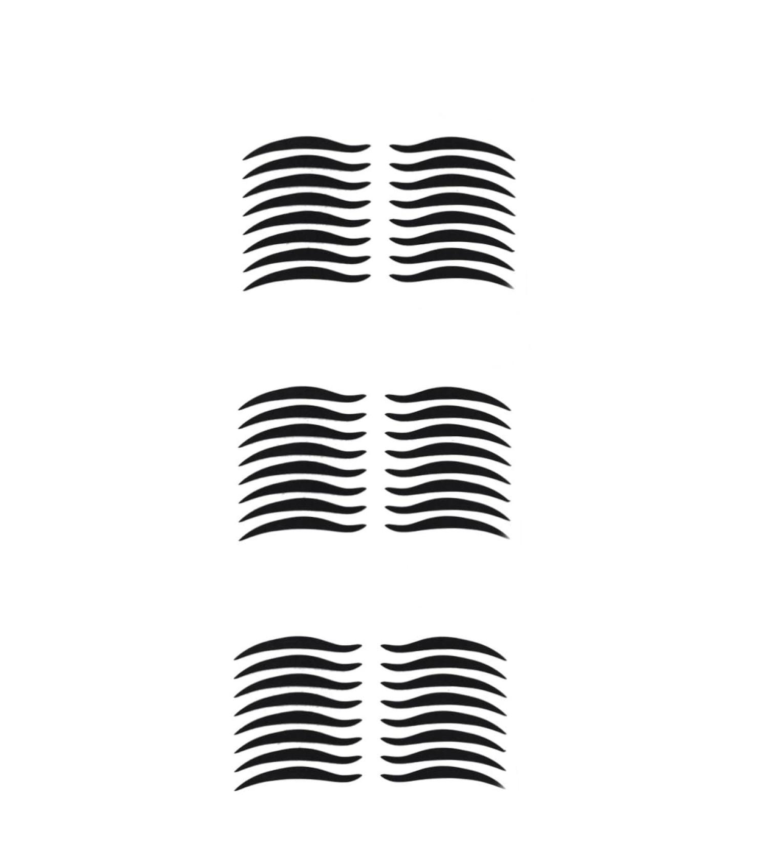  TOVINANNA 240 Pairs Eye Makeup Stickers Eyeliner Sticker Eyeliner Sticker Reusable Eyeliner Stickers for Eyelids Waterproof Smoky Adhesive - Buy Online on GoSupps.com