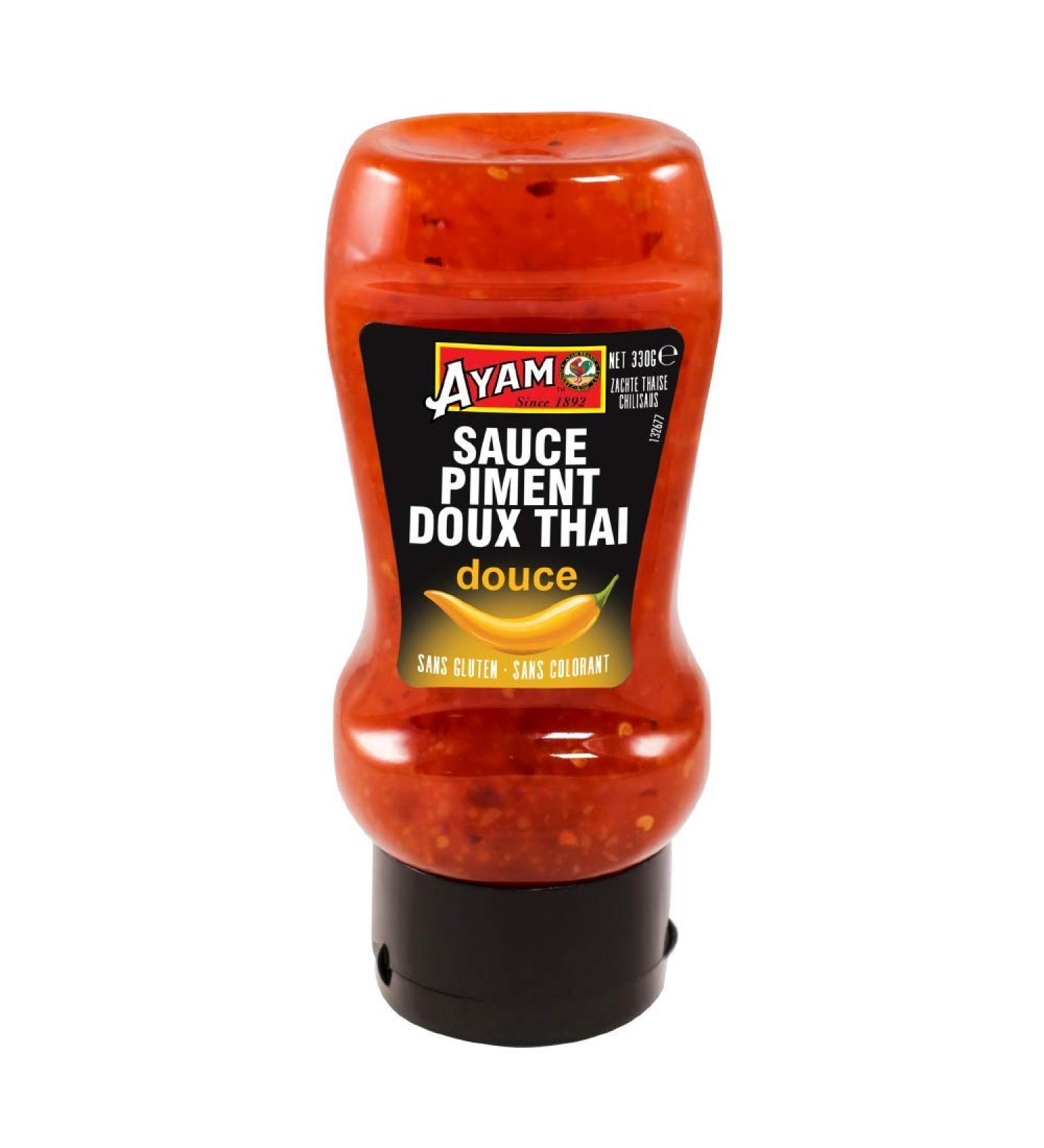 AYAM Thai Sweet Chilli Sauce | Spicy | Fresh | High Quality | Healthy Eating | Gluten Free | No Dye | Glutamate Free | Drip S - Buy Online on GoSupps.com