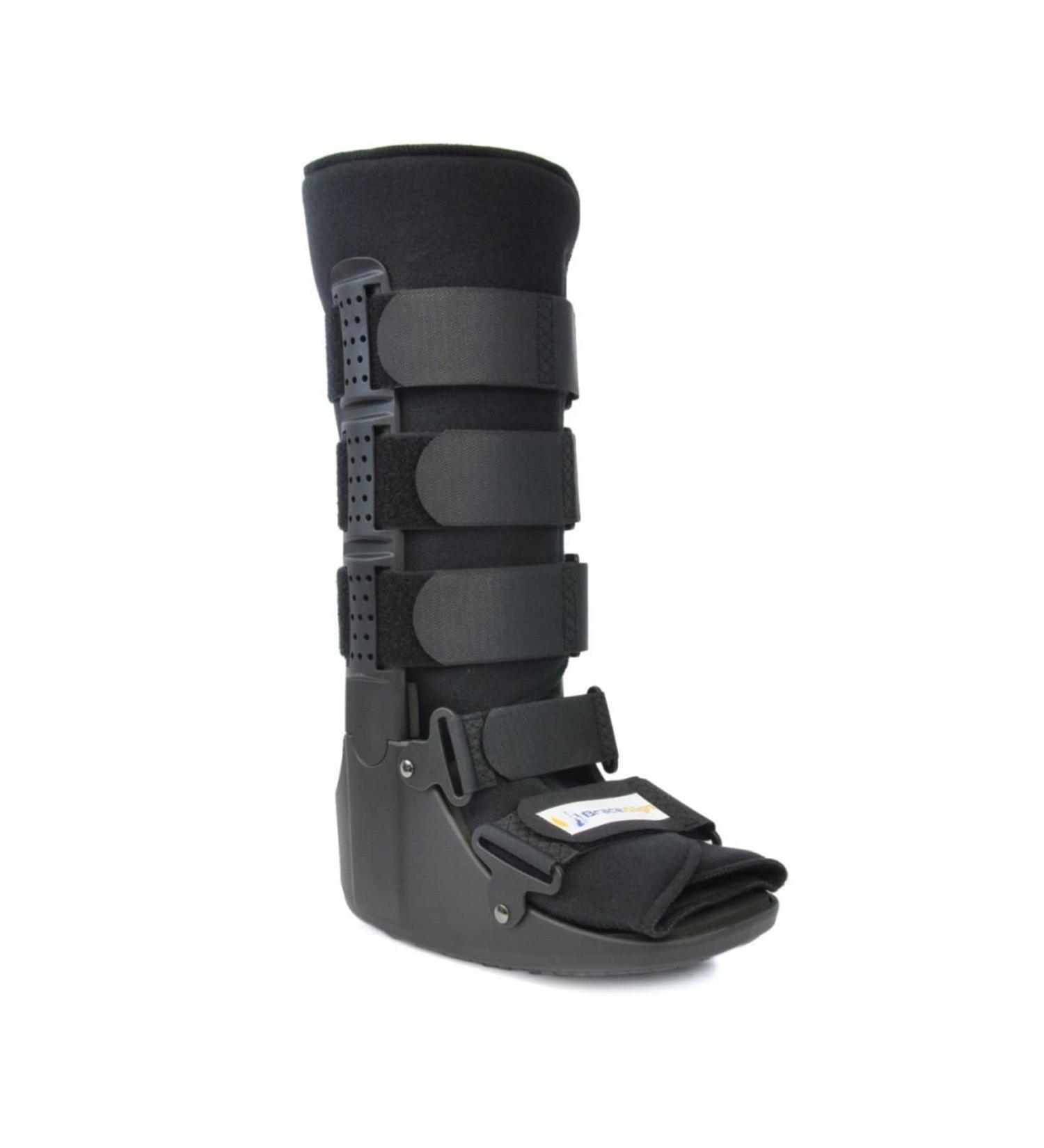 Buy Brace Direct Wide CAM Walker Orthopedic Boot Tall Extended Width 2E for Foot & Ankle Injuries Fractures & Sprains Fast International Shipping - Buy Online on GoSupps.com