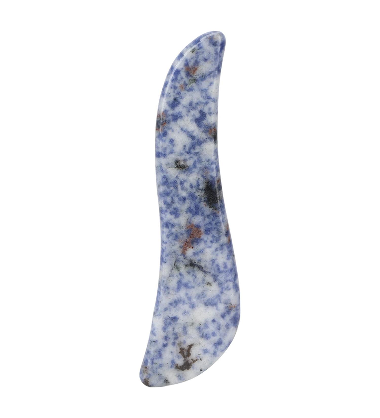 Shop Verdant Touch Blue Jade Gua Sha Board - Facial Scraping Tool for SPA & Acupuncture Therapy | International Shipping Available - Buy Online on GoSupps.com
