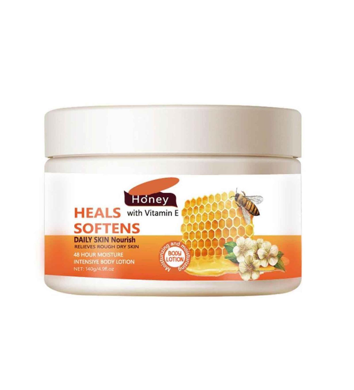 Grospe Body Lotion for Dry Skin Natural Honey Skin Moisturizing Cream with Manuka Honey Essence Long-lasting 48-Hour Hydration for Men & Women Body Cream for Autumn and Winter 140g/4.9fl oz - Buy Online on GoSupps.com