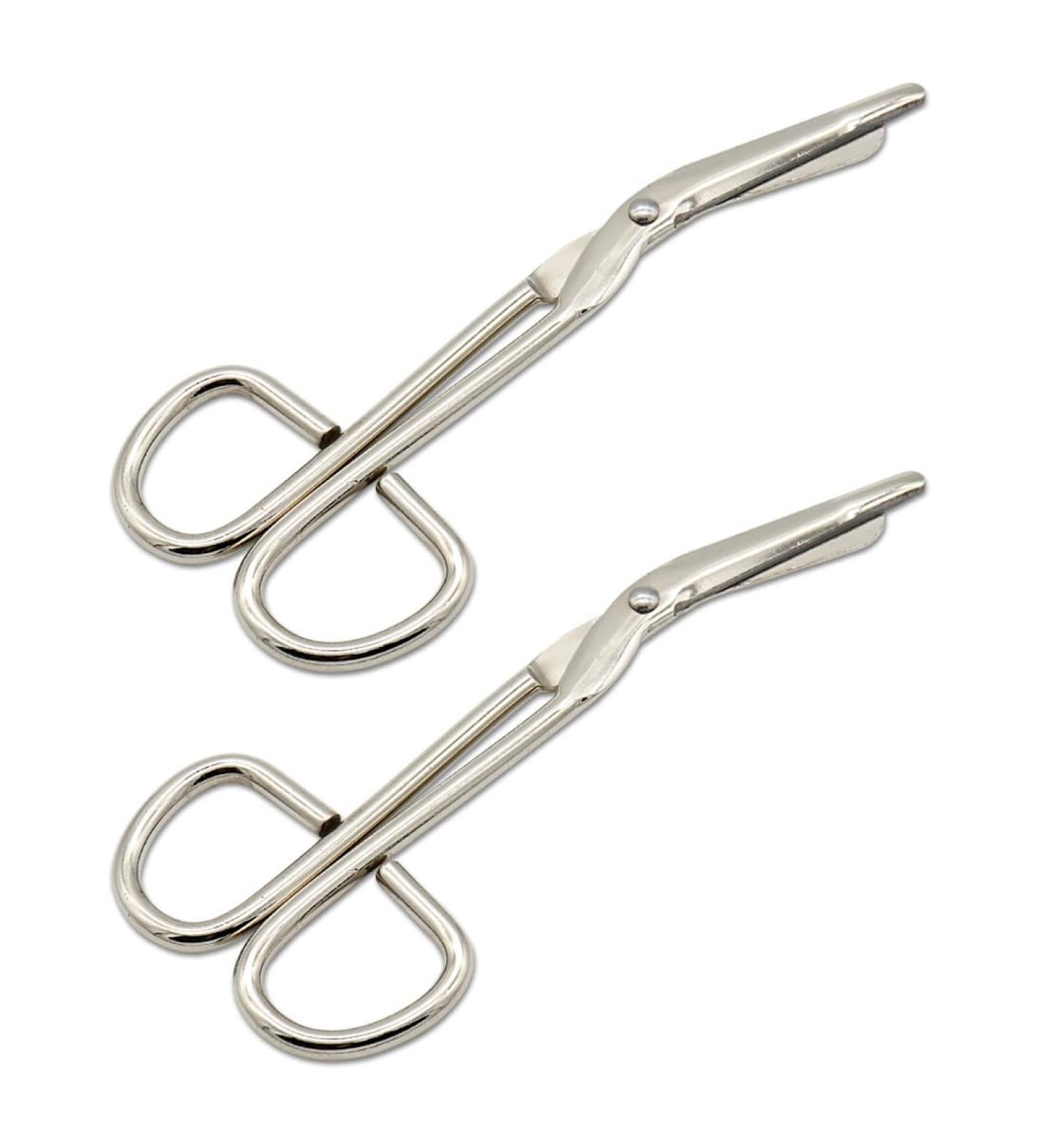 Professional Stainless Steel Bandage Scissors - 2 Pack | Surgical Grade for Stoma Cutting & Medical Supplies - Buy Online on GoSupps.com