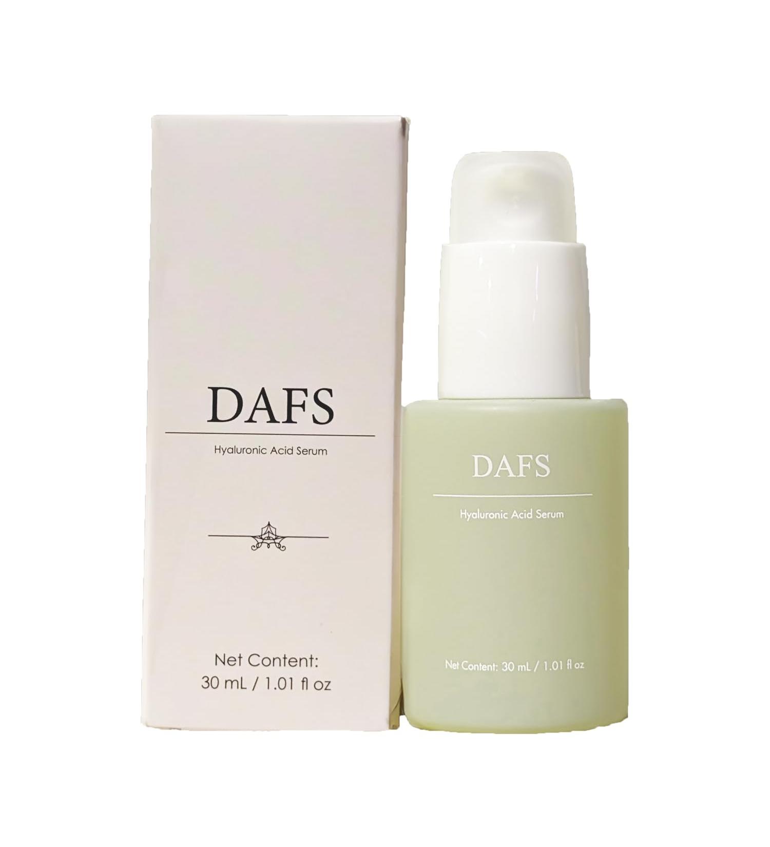 DAFS Hyaluronic Acid Serum - Deep Hydration & Anti-Aging for All Skin Types | 30ml - Buy Online on GoSupps.com