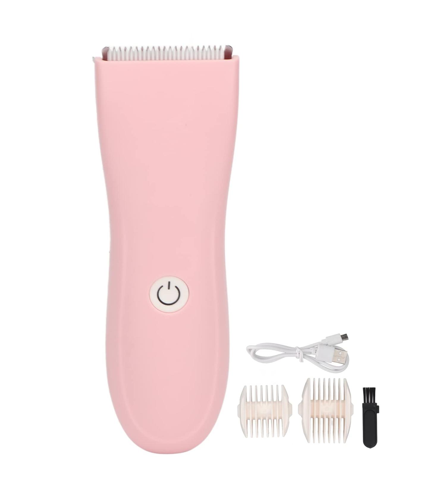 YUYTE Baby Hair Clippers | Quiet Electric Trimmer for Kids | Safe Ceramic Blade | IPX7 Waterproof | Cordless Rechargeable Haircut Kit - Buy Online on GoSupps.com
