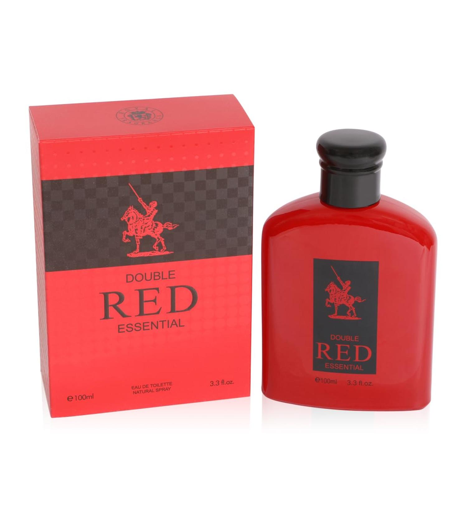 Double Red Essential Spray Cologne - Eau De Toilette for Men - 3.3 fl.oz - Buy Online on GoSupps.com