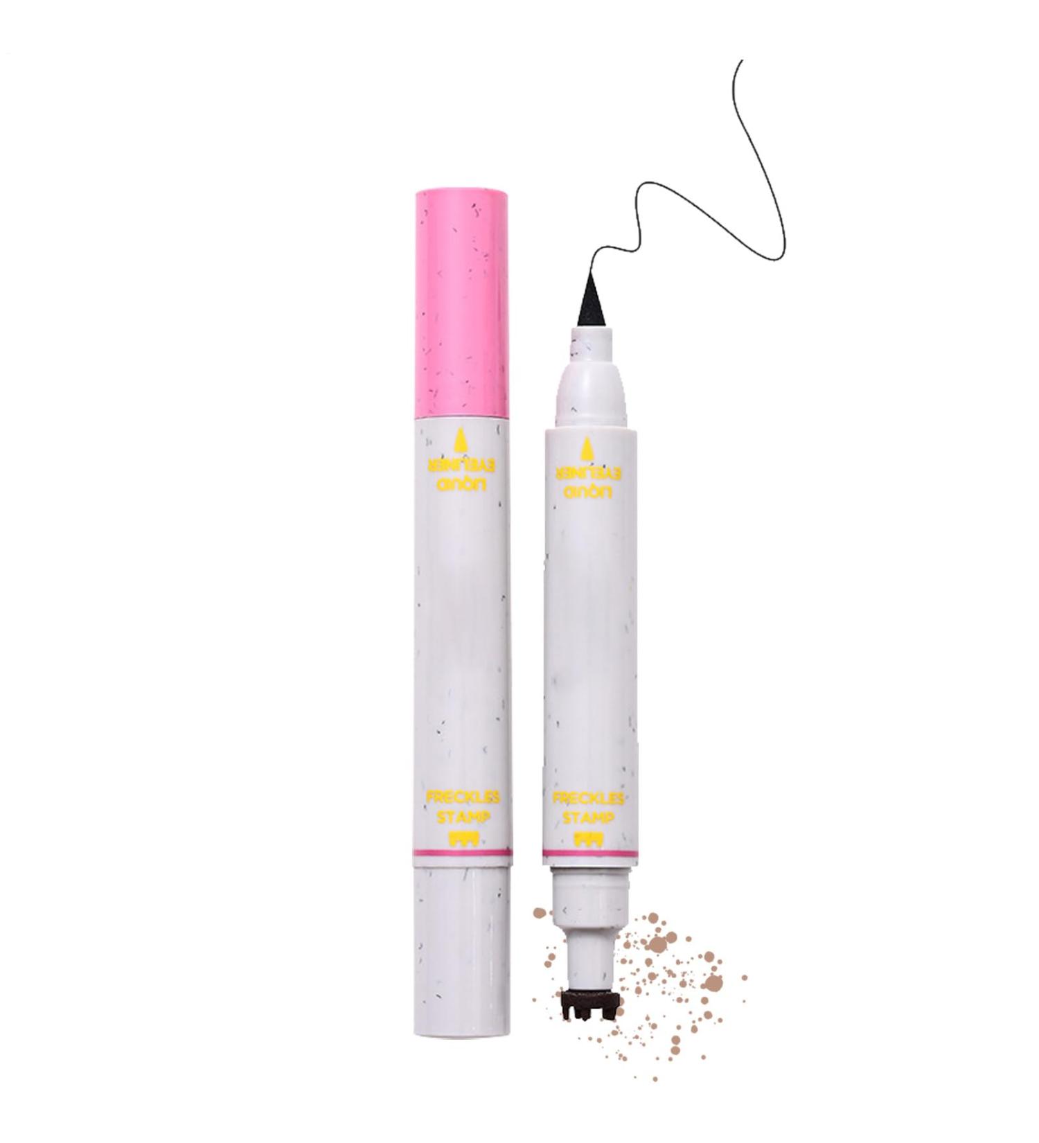 Waterproof Freckles - Face Dot Pen - Water Resistant 2 in 1 Faux Freckles & Eyeliner Long-Lasting Natural Look for Women and Girls Skin Beauty - Buy Online on GoSupps.com