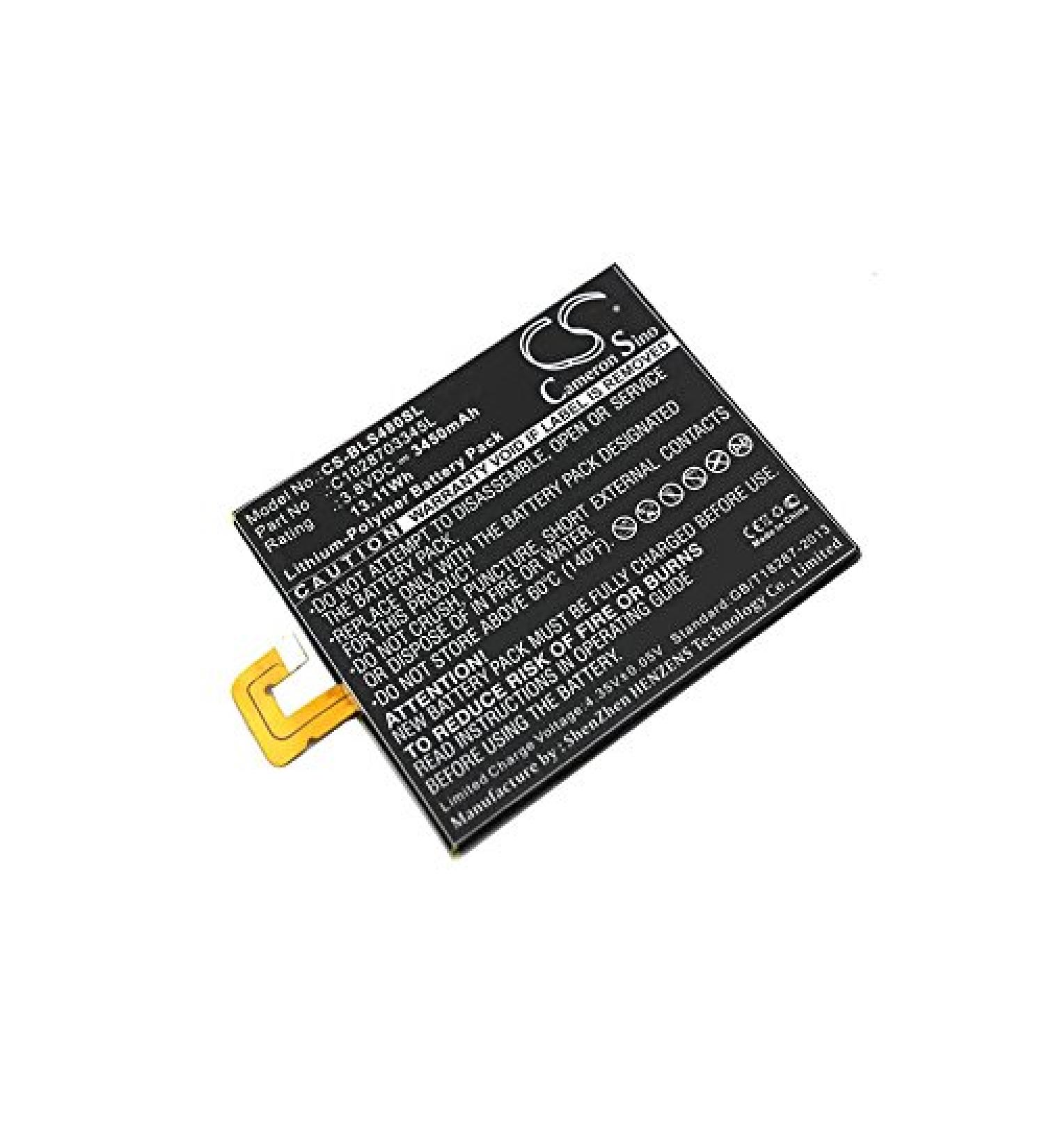 Replacement Battery C1028703345L for S490U Studio 7.0 II U480U U48OU 3.8V/3450mAh