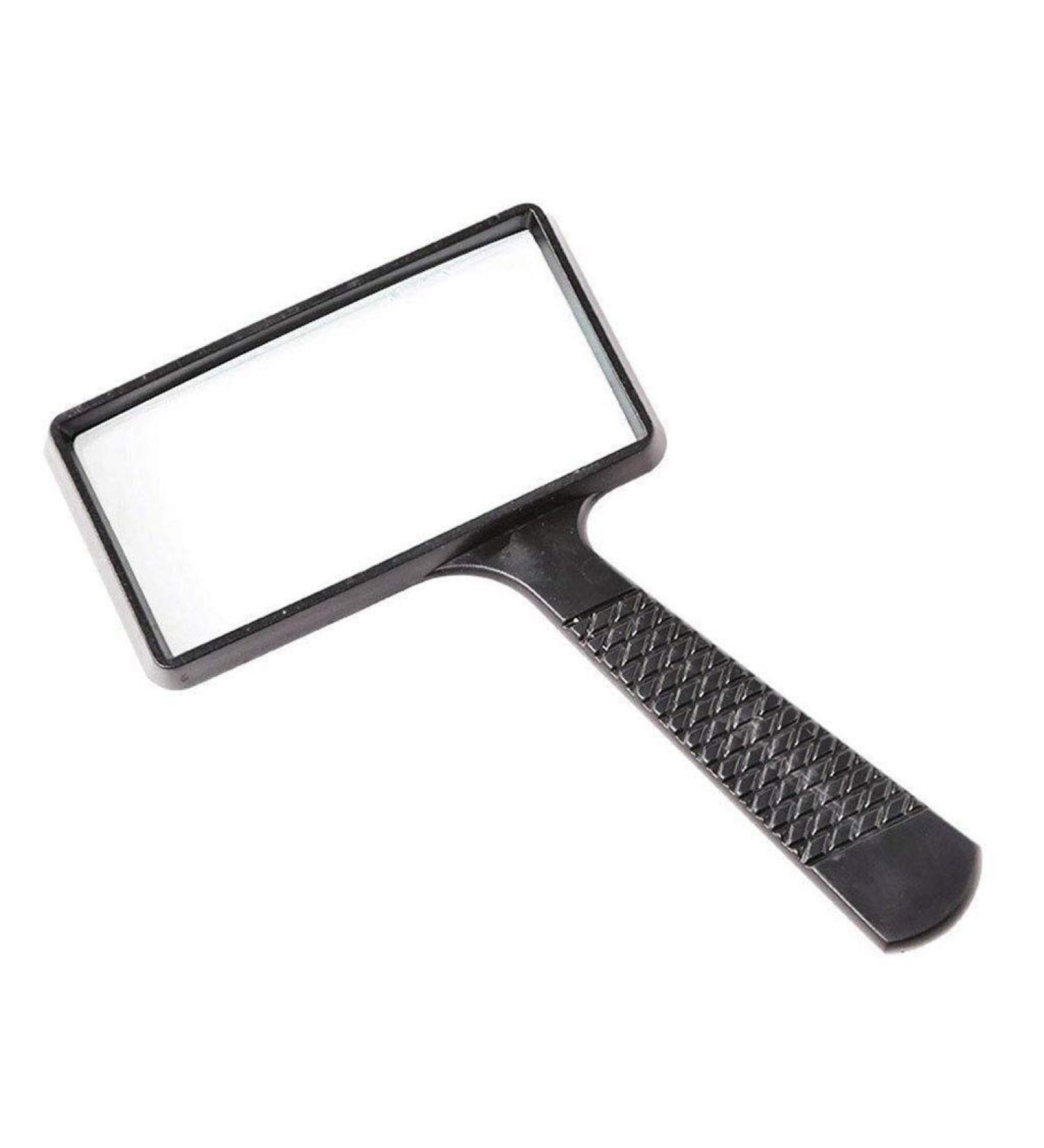 Read Glass Optical Lens 10x Hd Rectangular Newspaper Elderly Students Portable Ergonomics Handheld Magnifier Good Times - Buy Online on GoSupps.com