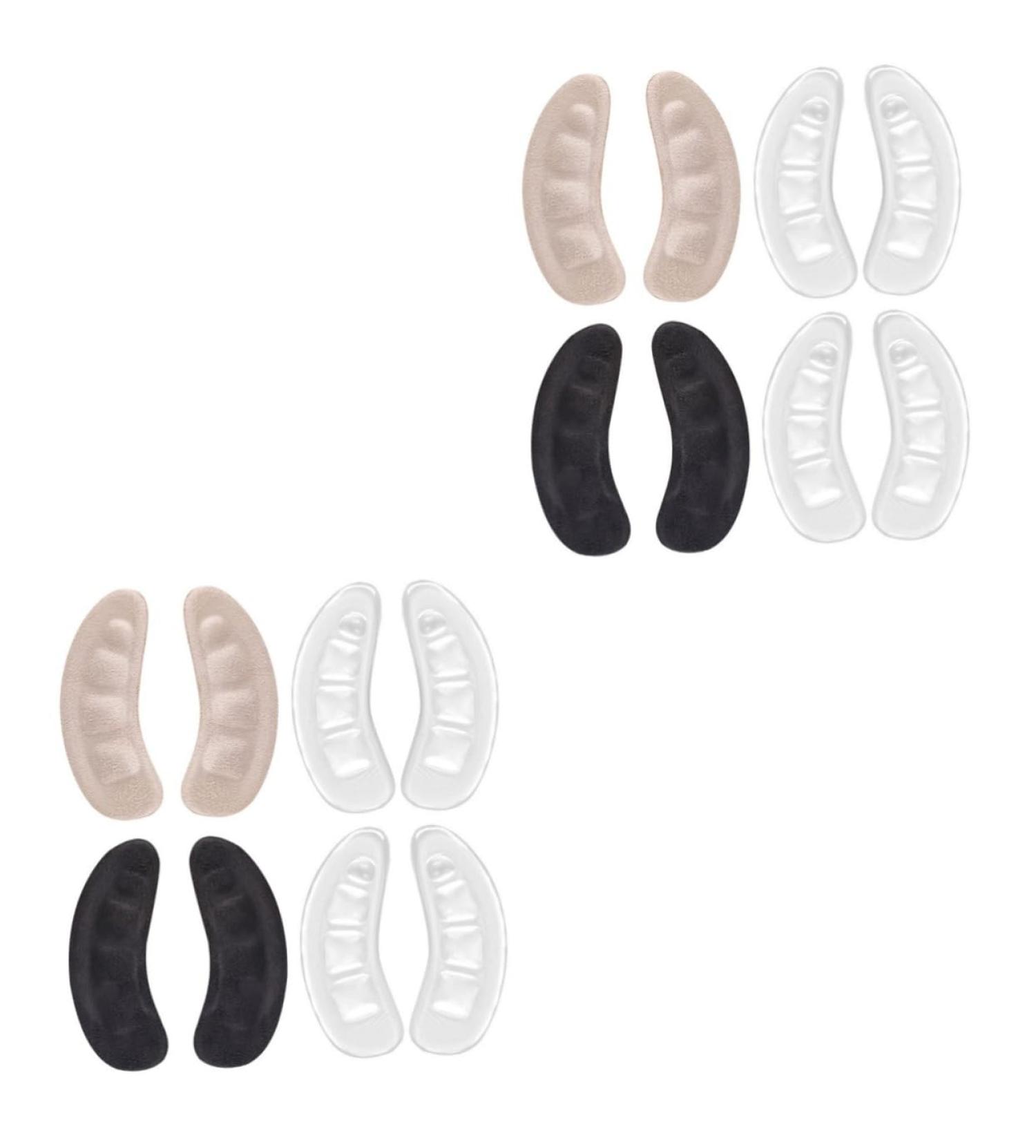 Buy Gatuida 8 Pairs Anti-Wear Stickers for High Heels & Boots | Non-Slip Heel Grips & Metatarsal Pads for Women's Shoes - Perfect for Oversized Sandals - Buy Online on GoSupps.com