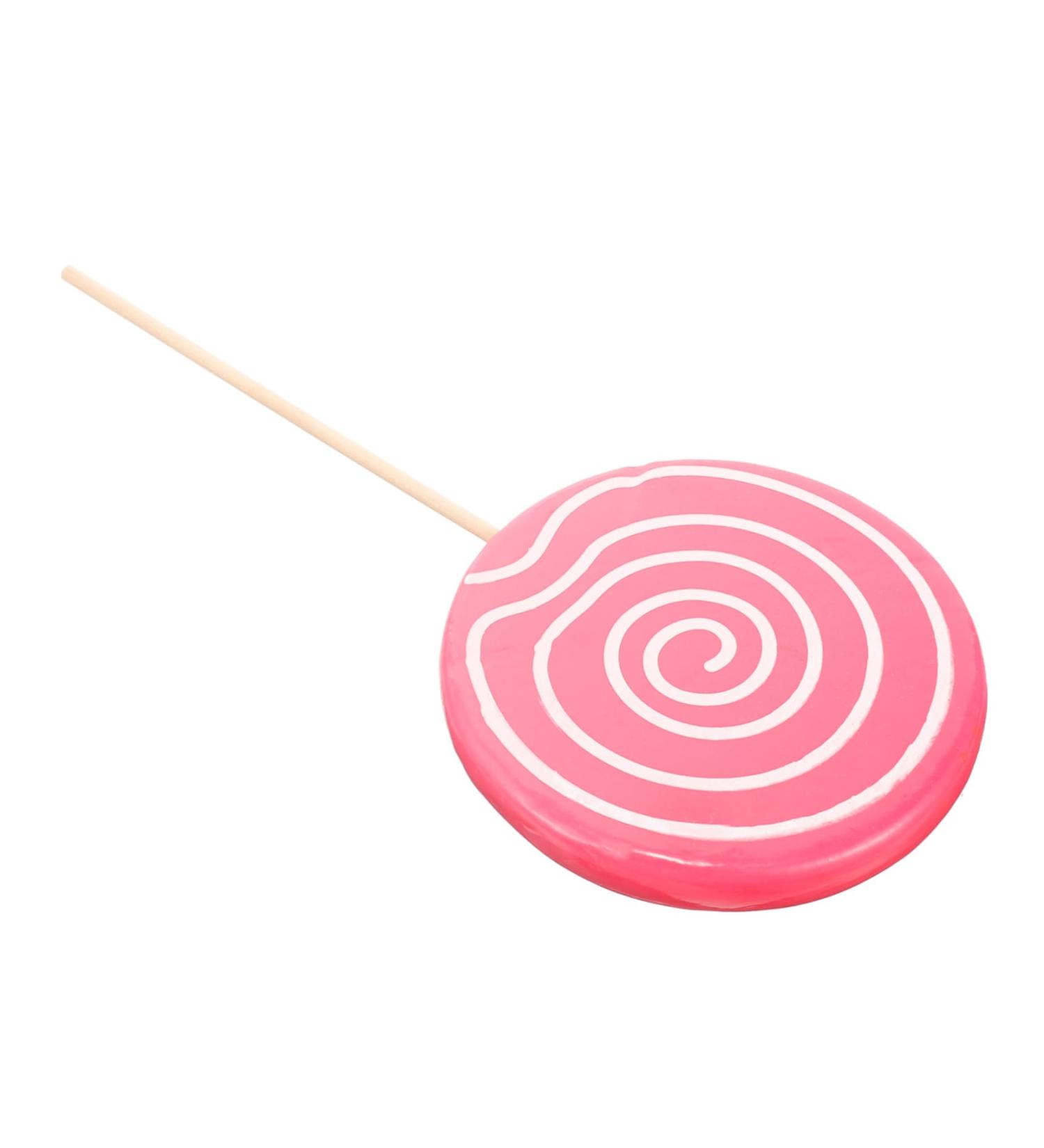 Warmhm 5pcs Candy Lollipops Crafts Pendant Boys Artificial Lollipop Giant Fake Lollipops Handmade Fruit Flavored Lollipops Swirl Lollipops Baby Items Wooden Rainbow Candy Manual Toddler Pinkx5pcs 14*1CMx5pcs - Buy Online on GoSupps.com