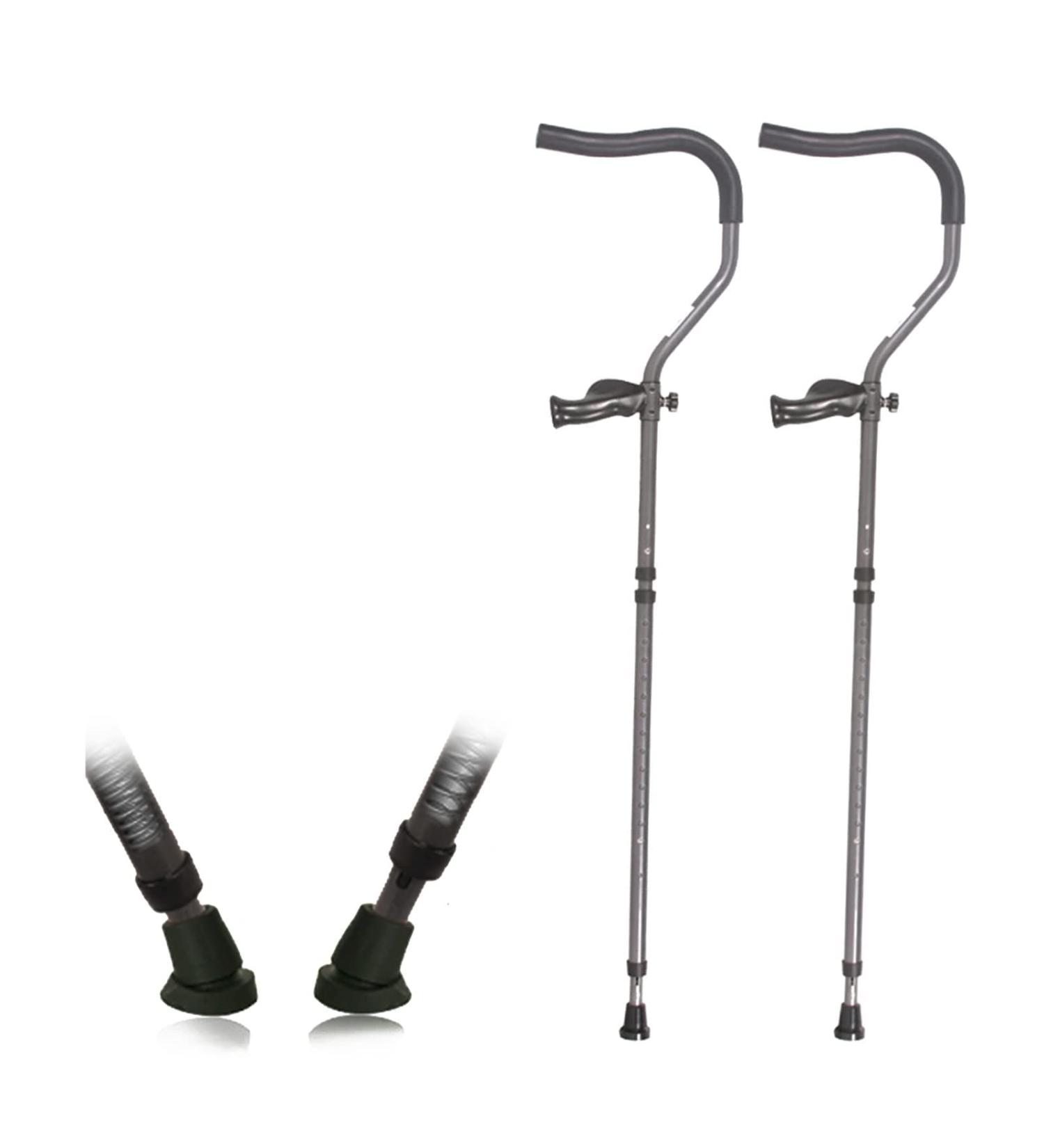 Underarm Crutches Adult Crutches for Men and Women Foldable Walking Crutches with Double Shock Absorber for The Elderly and The Disabled 127 It's so Kind of You Safehappy 108 - Buy Online on GoSupps.com