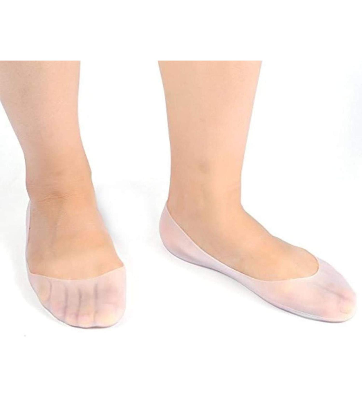 Pedimend Moisturizing Silicone Gel Socks | Remove Calluses Corns & Dry Skin | Foot Care for Runners Dancers & Hikers | 2 Pairs (4 PCs) - Ideal for Men & Women - Buy Online on GoSupps.com